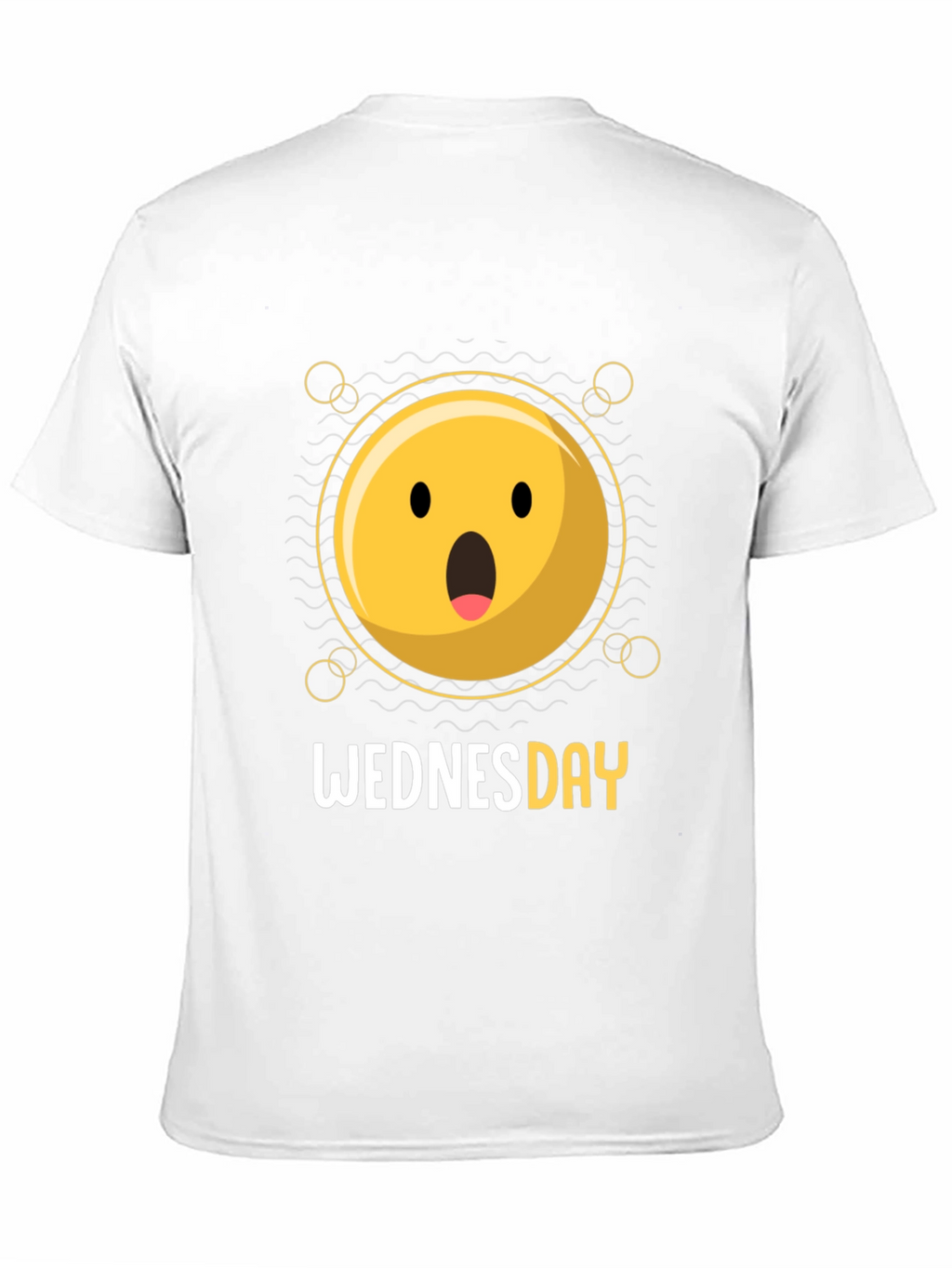 Wednesday Emoji T-Shirt - Black Graphic Tee