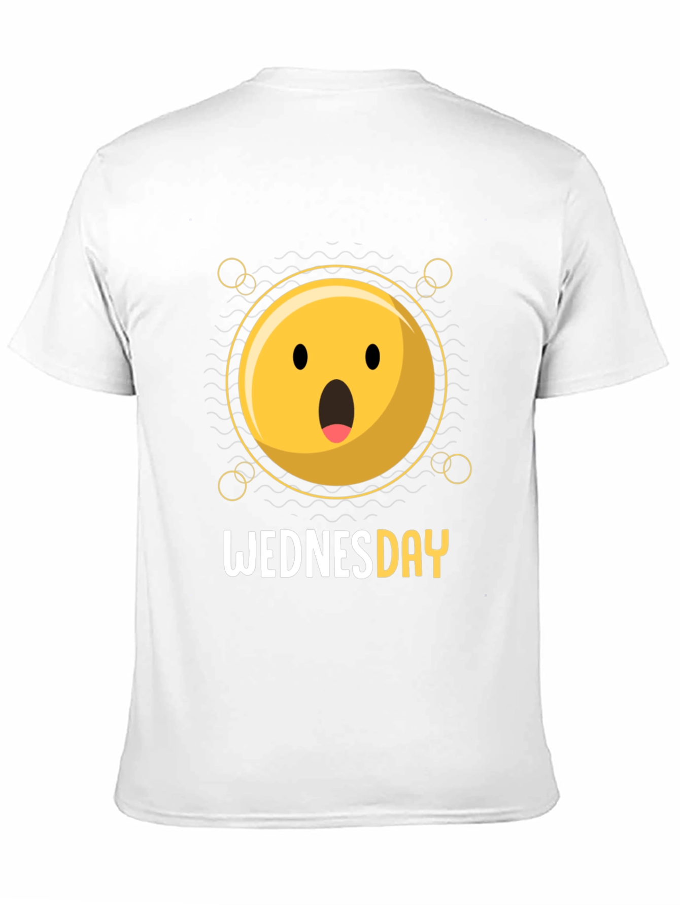 Wednesday Emoji T-Shirt - Black Graphic Tee