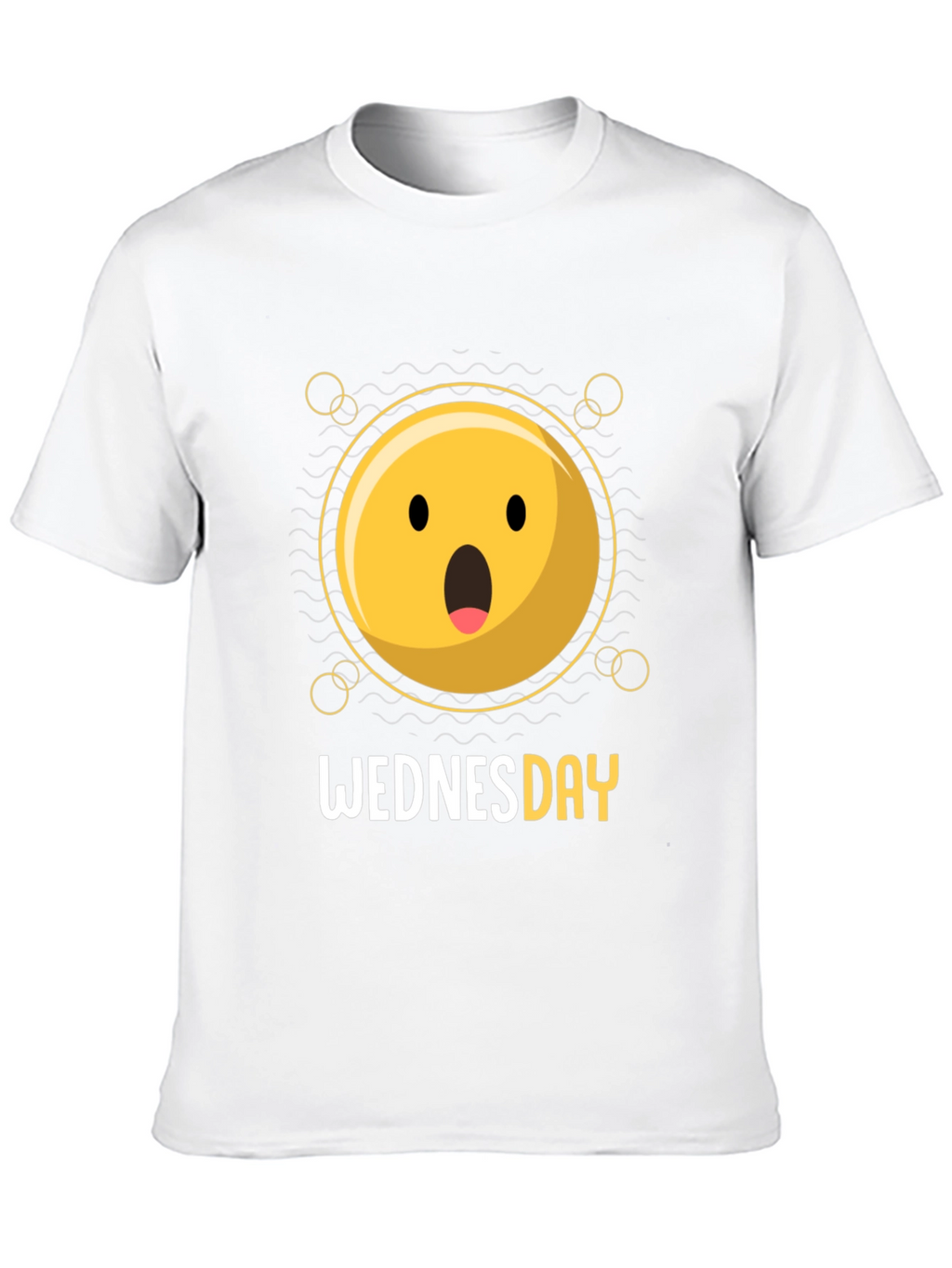 Wednesday Emoji T-Shirt - Black Graphic Tee