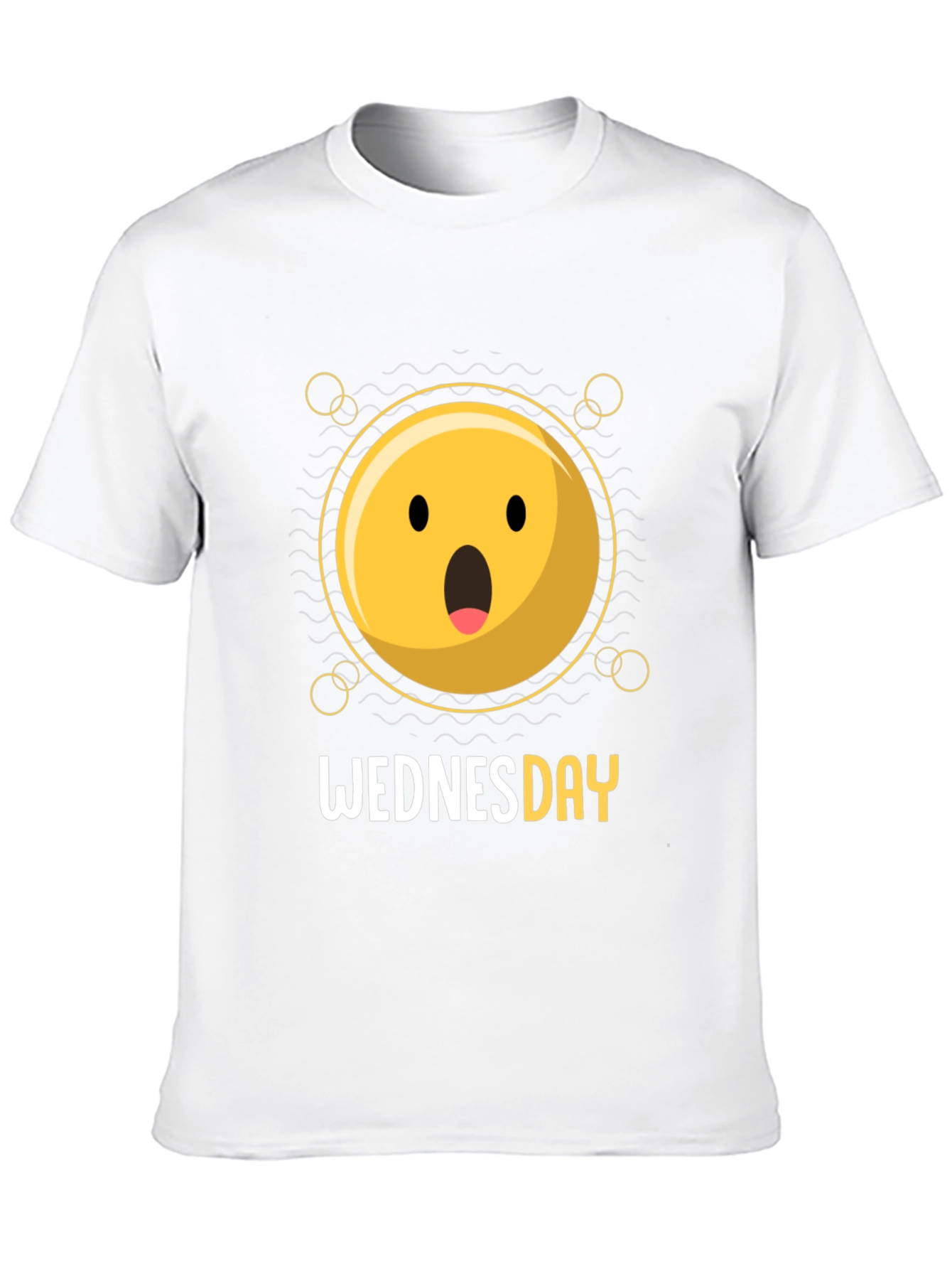 Wednesday Emoji T-Shirt - Black Graphic Tee