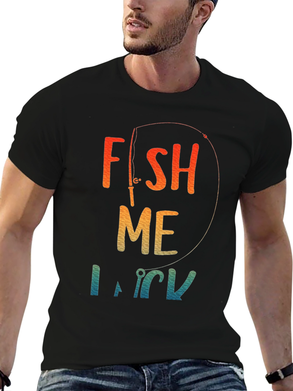 Fish Me Luck T-Shirt - Fishing Graphic Tee