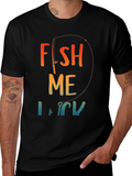 Fish Me Luck T-Shirt - Fishing Graphic Tee