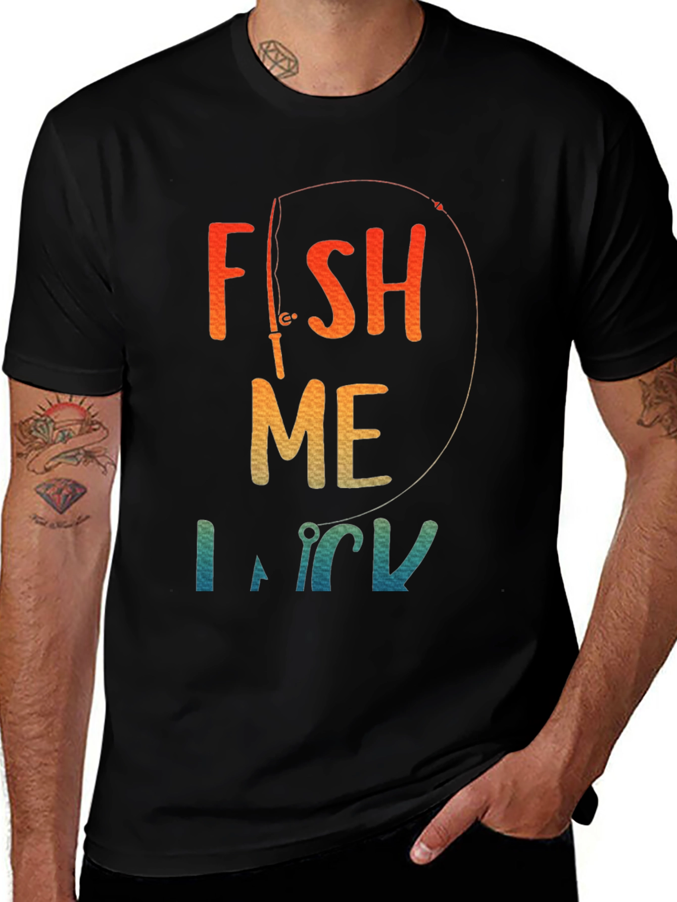 Fish Me Luck T-Shirt - Fishing Graphic Tee