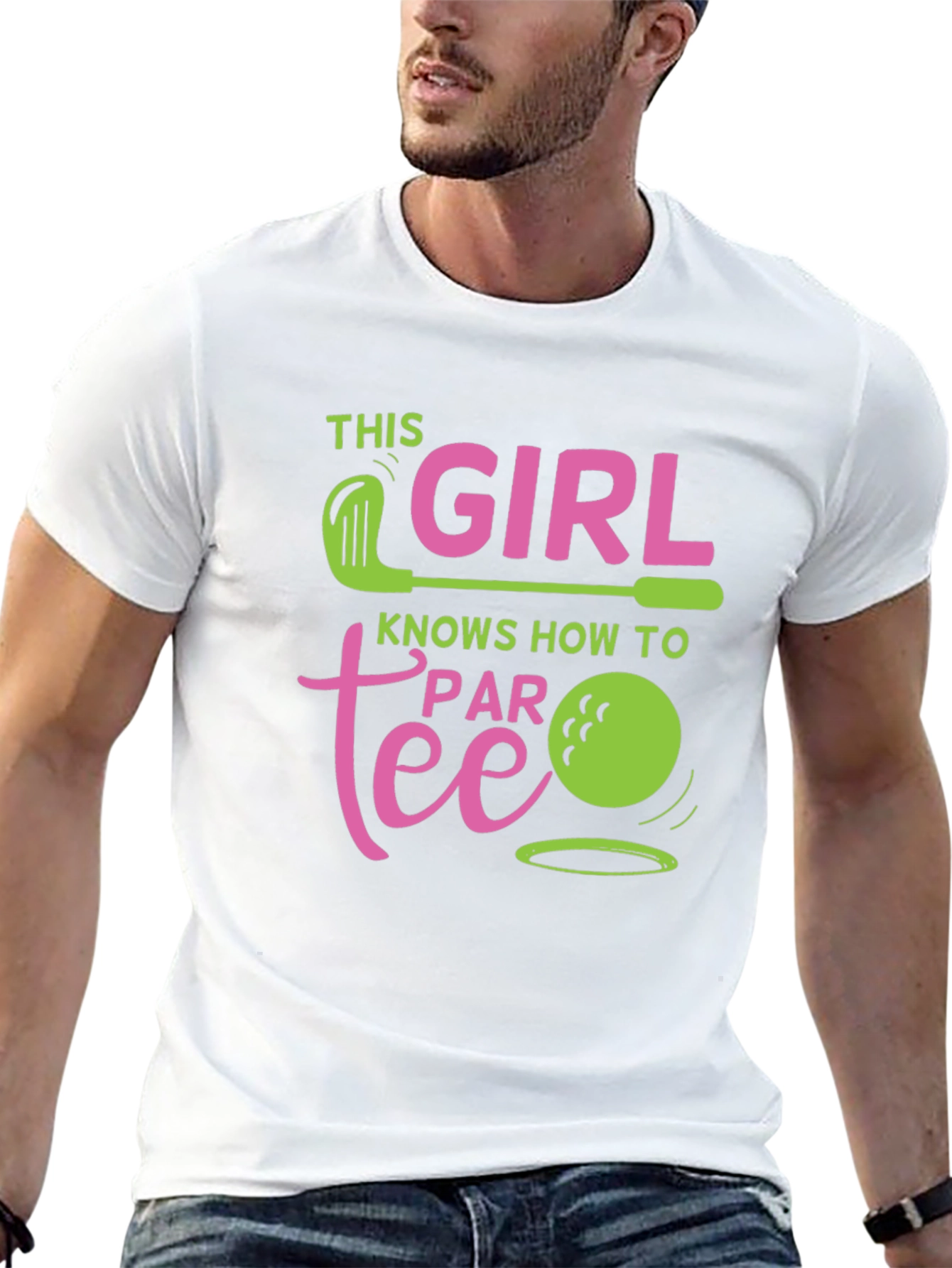 Golf Girl T-Shirt - Knows How to Par Tee