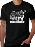 I Like Big Bucks T-Shirt - Funny Hunting Tee