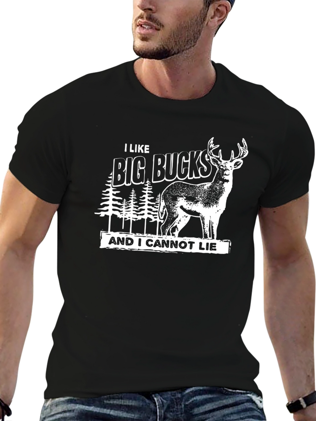I Like Big Bucks T-Shirt - Funny Hunting Tee