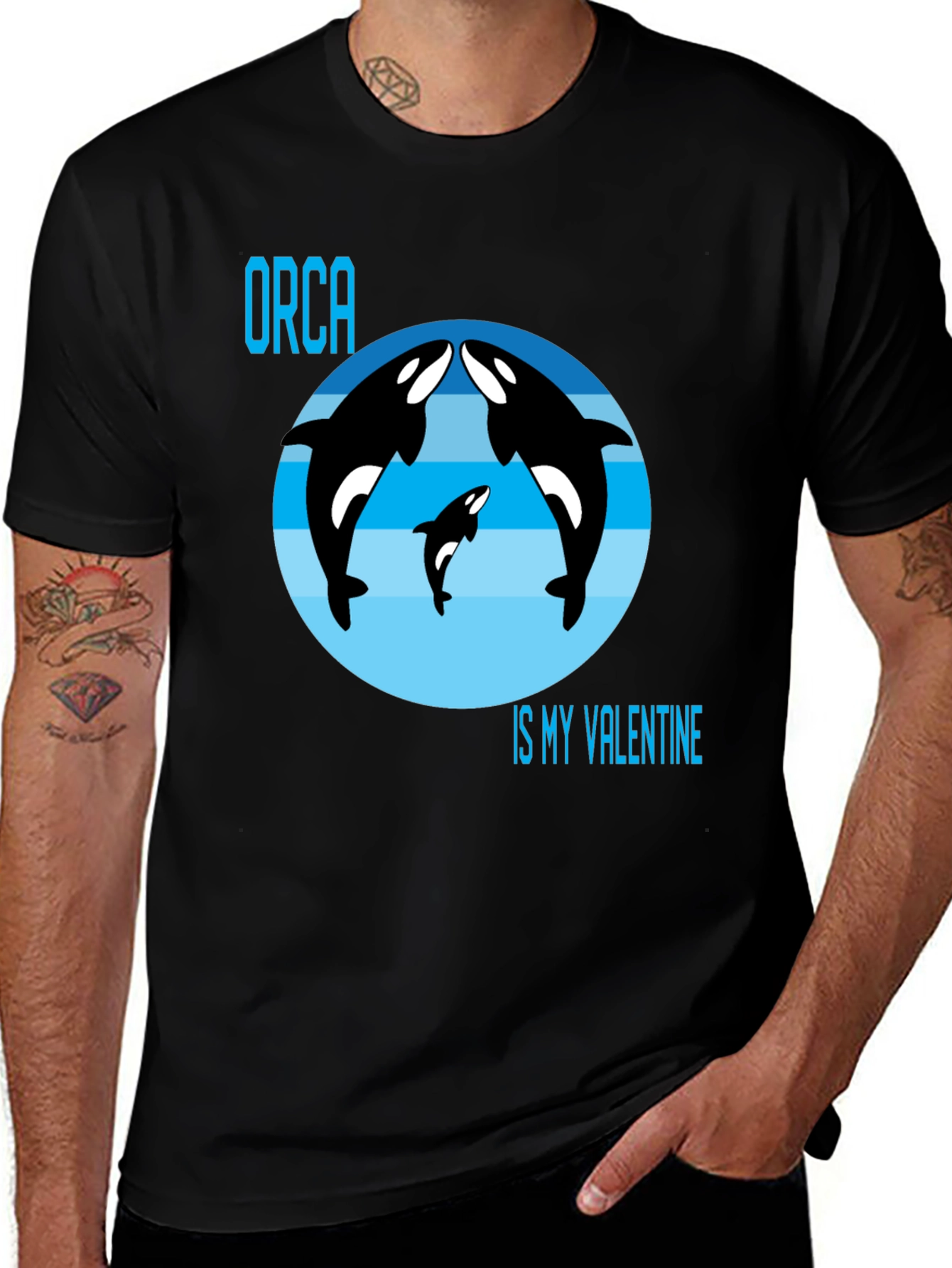 Orca Is My Valentine T-Shirt