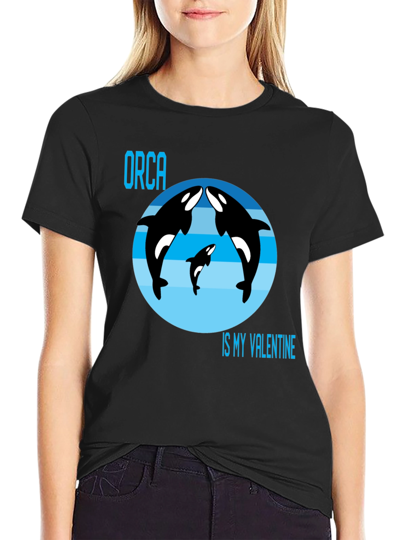 Orca Is My Valentine T-Shirt