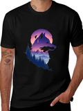 Wolf & Wilderness Graphic T-Shirt