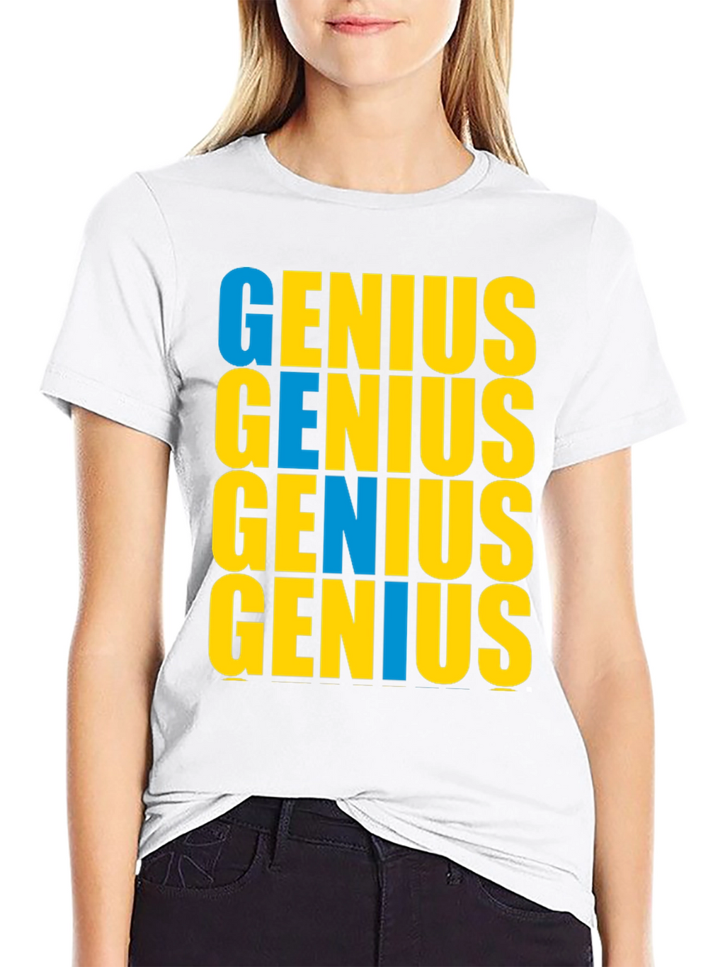 Genius Graphic Print T-Shirt