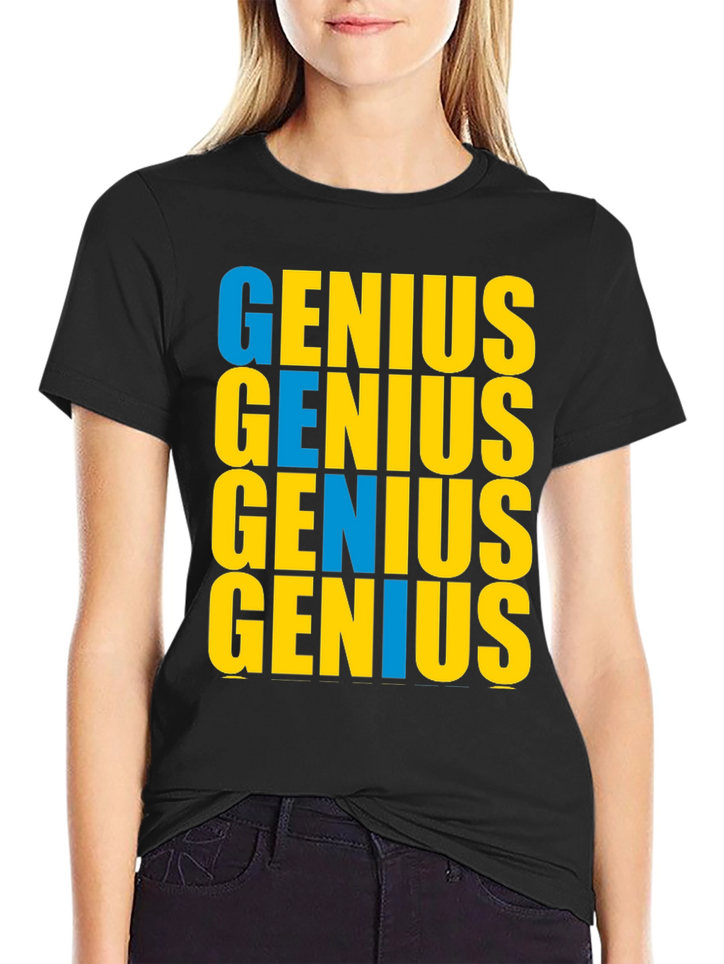 Genius Graphic Print T-Shirt