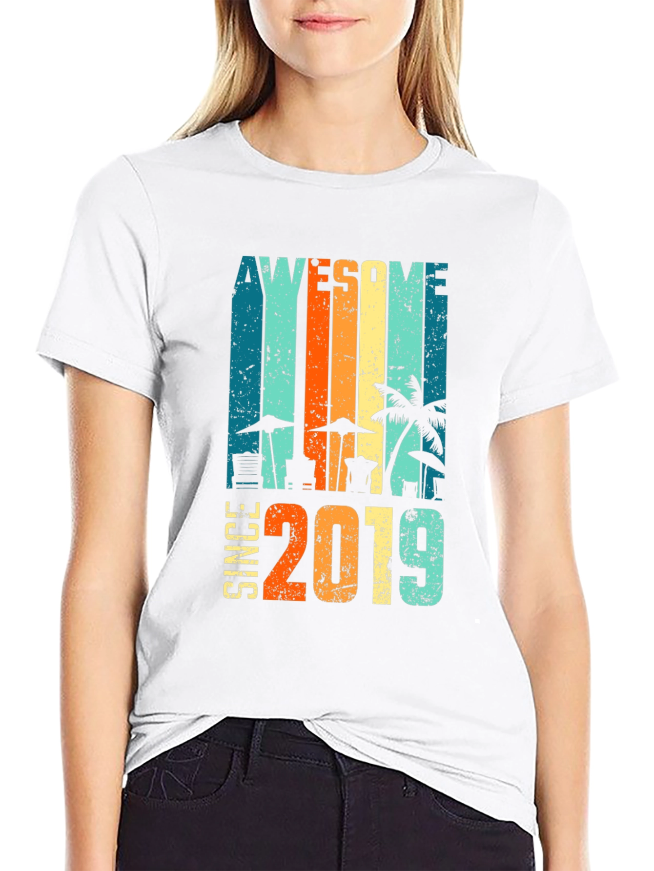 Awesome Since 2019 Graphic Tee