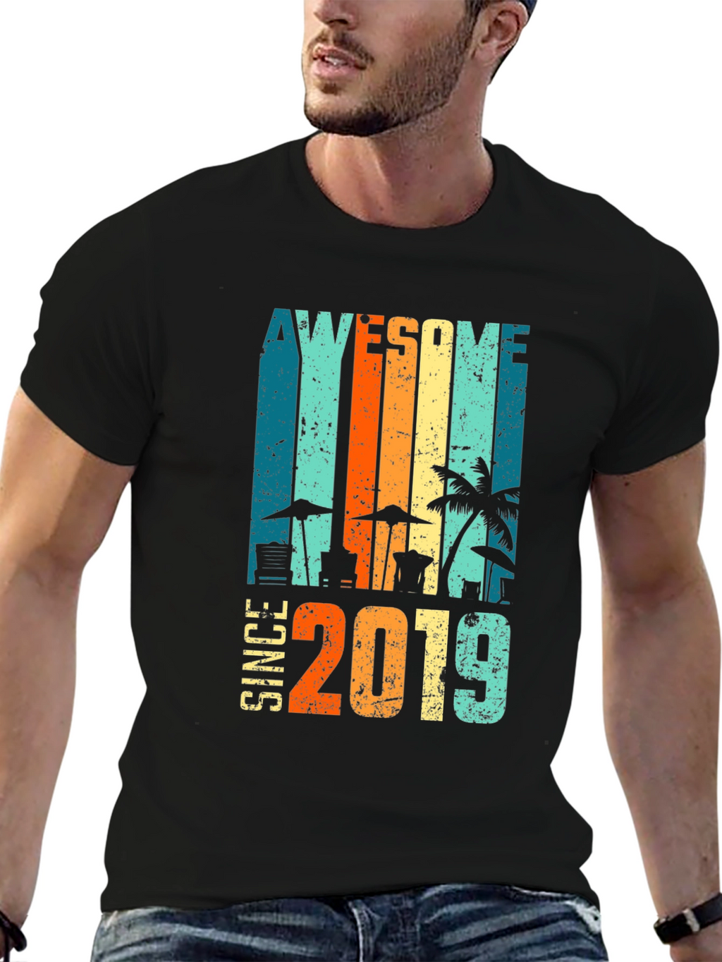 Awesome Since 2019 Graphic Tee