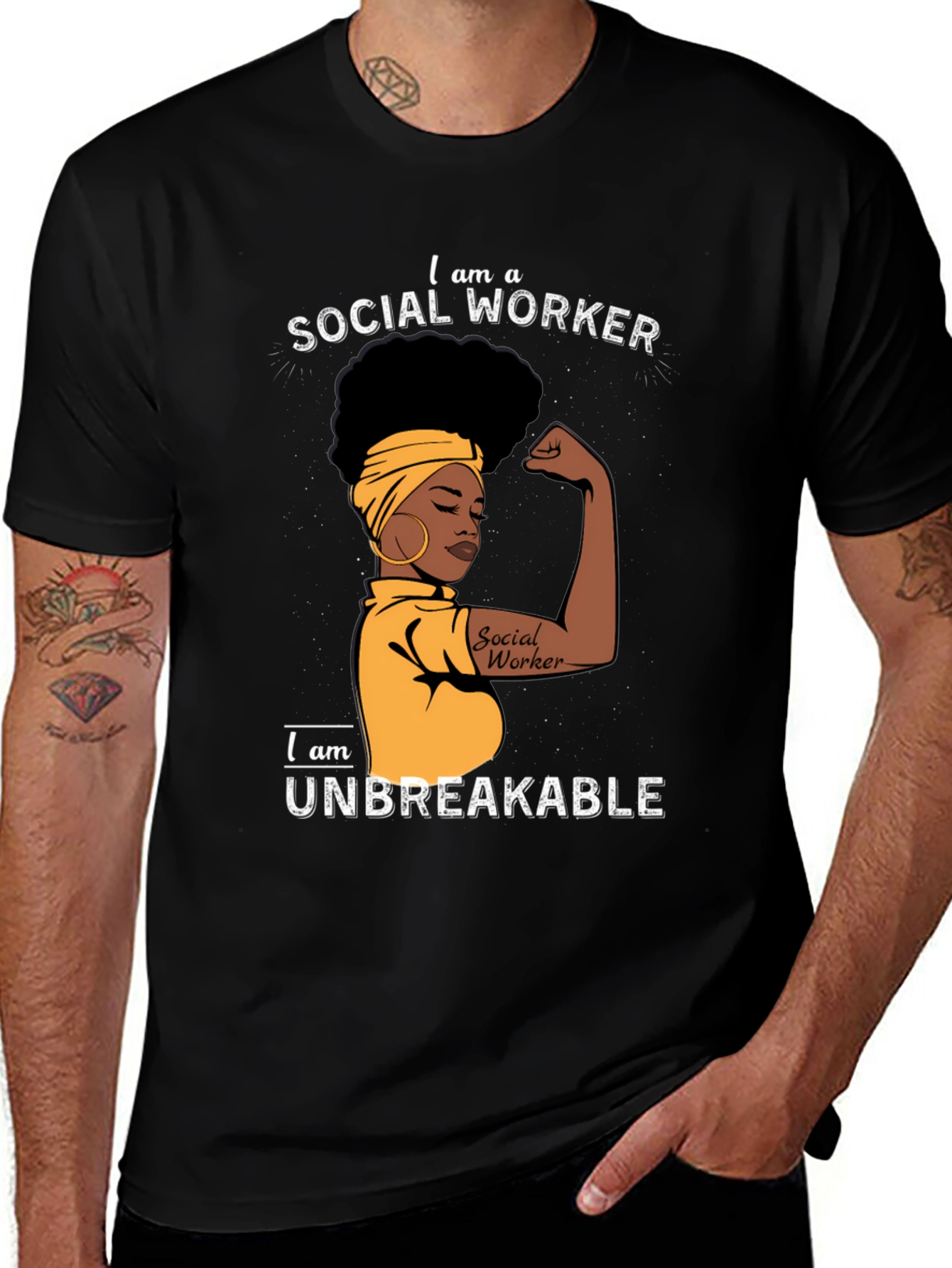 Social Worker Unbreakable T-Shirt