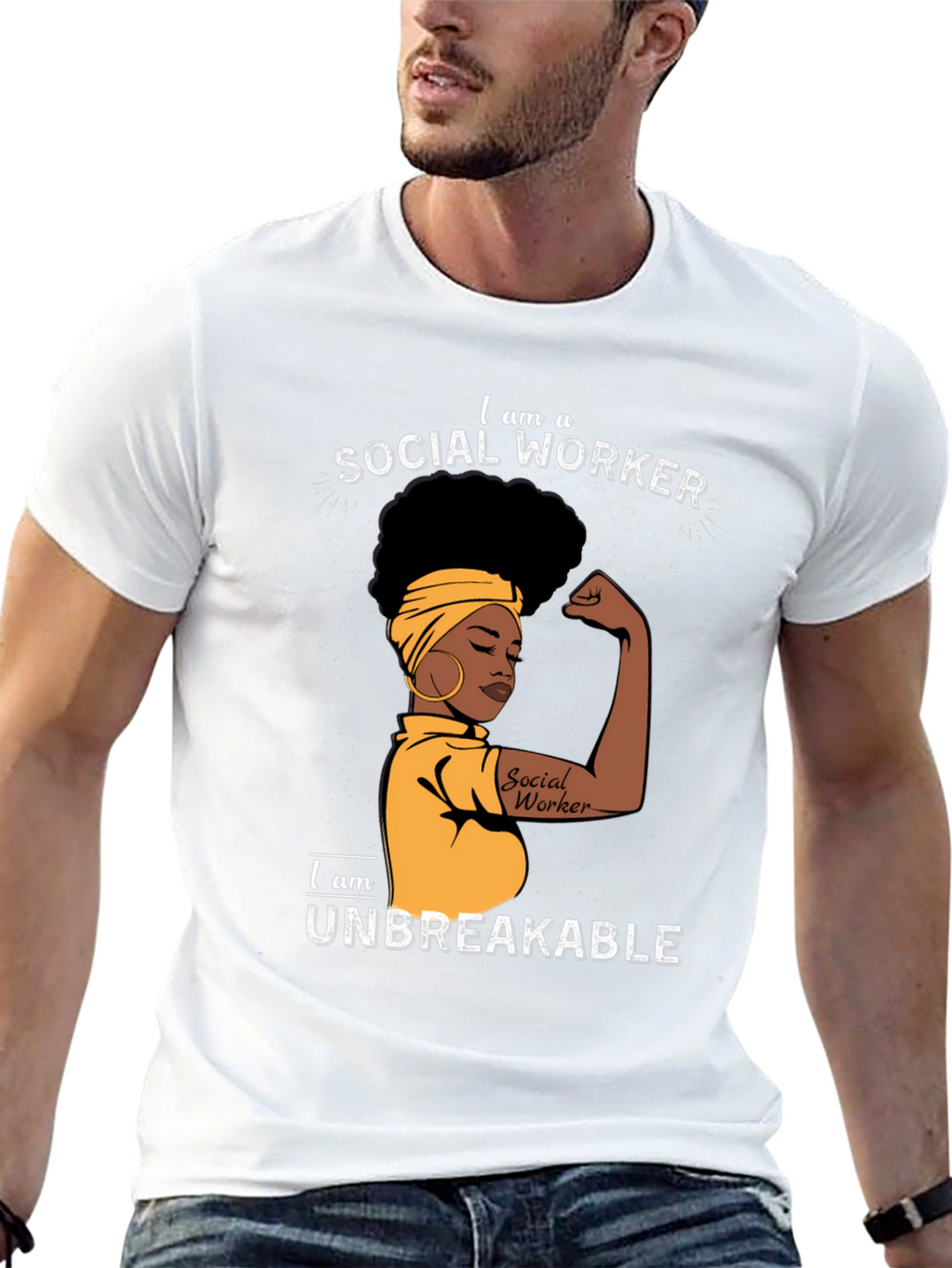 Social Worker Unbreakable T-Shirt