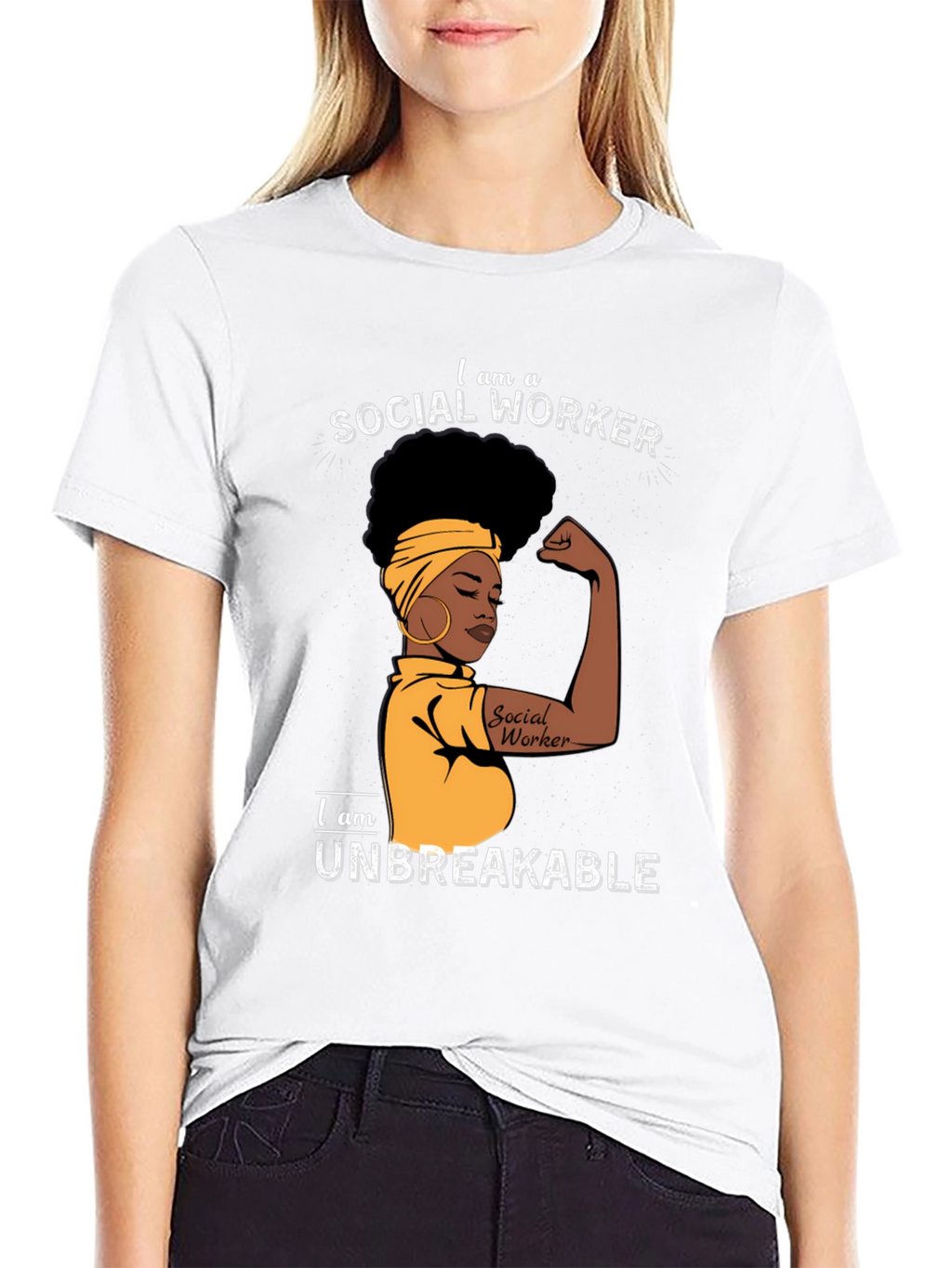 Social Worker Unbreakable T-Shirt