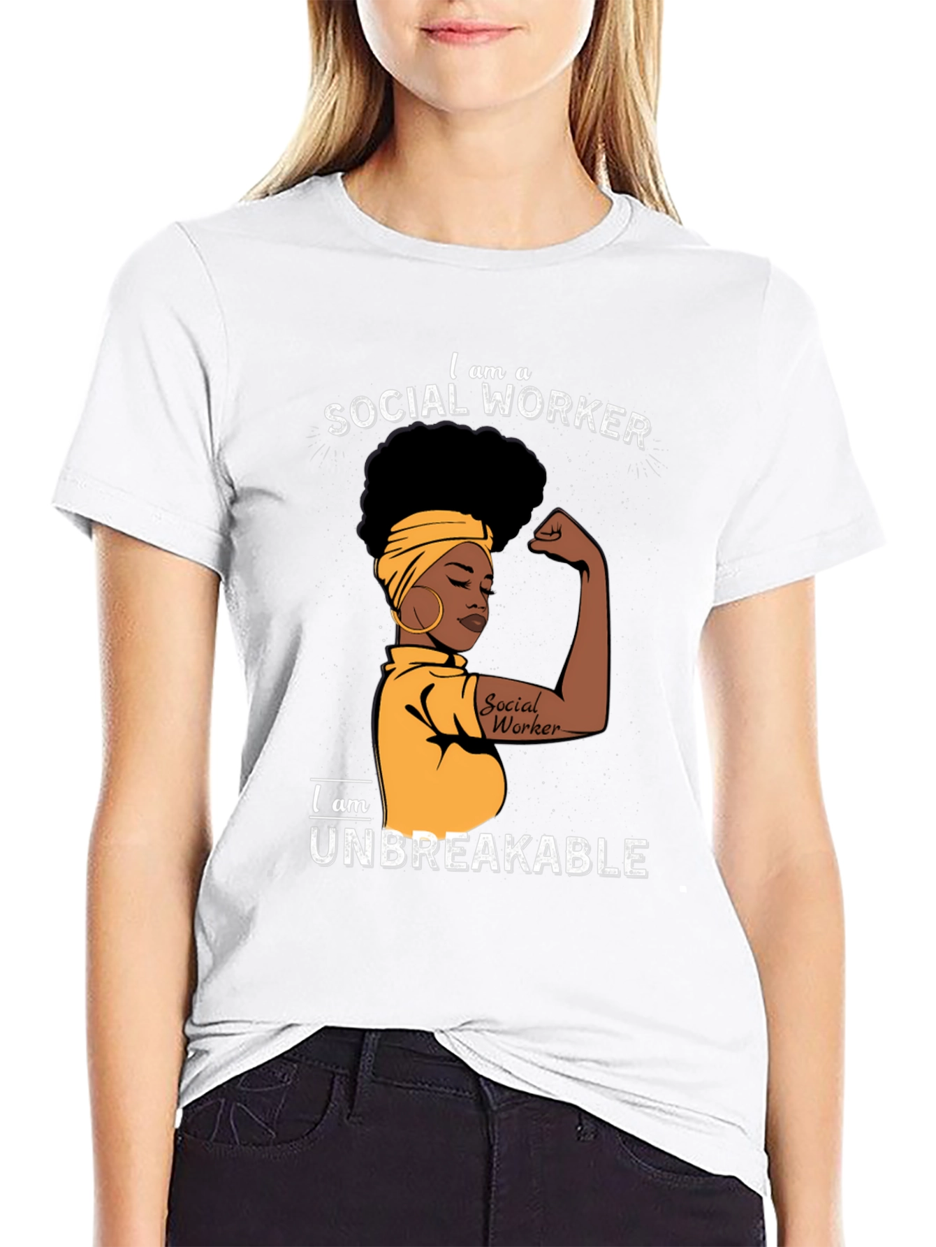 Social Worker Unbreakable T-Shirt