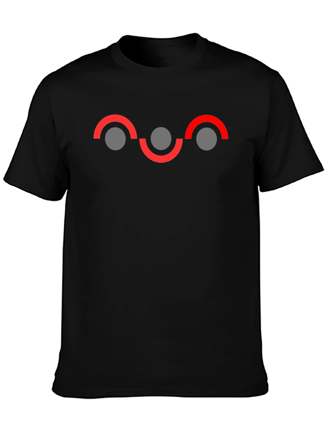 Geometric Graphic Tee - Unique Design