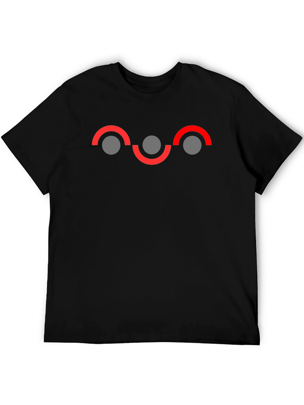 Geometric Graphic Tee - Unique Design