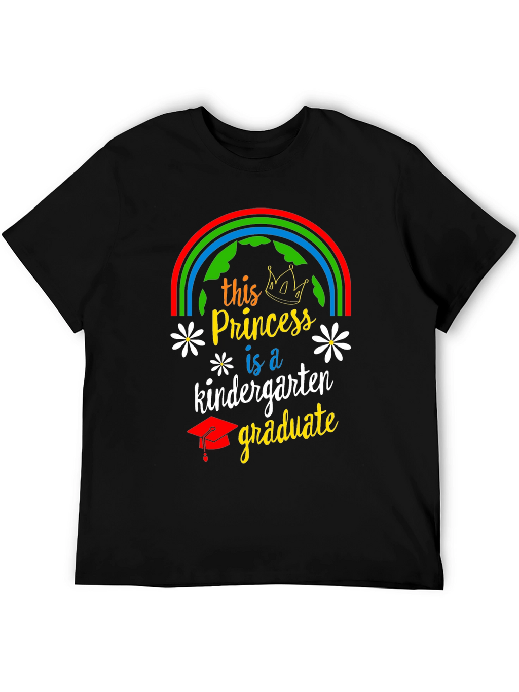 Princess Kindergarten Graduate T-Shirt