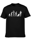 Evolution of Man T-Shirt - Funny Graphic Tee