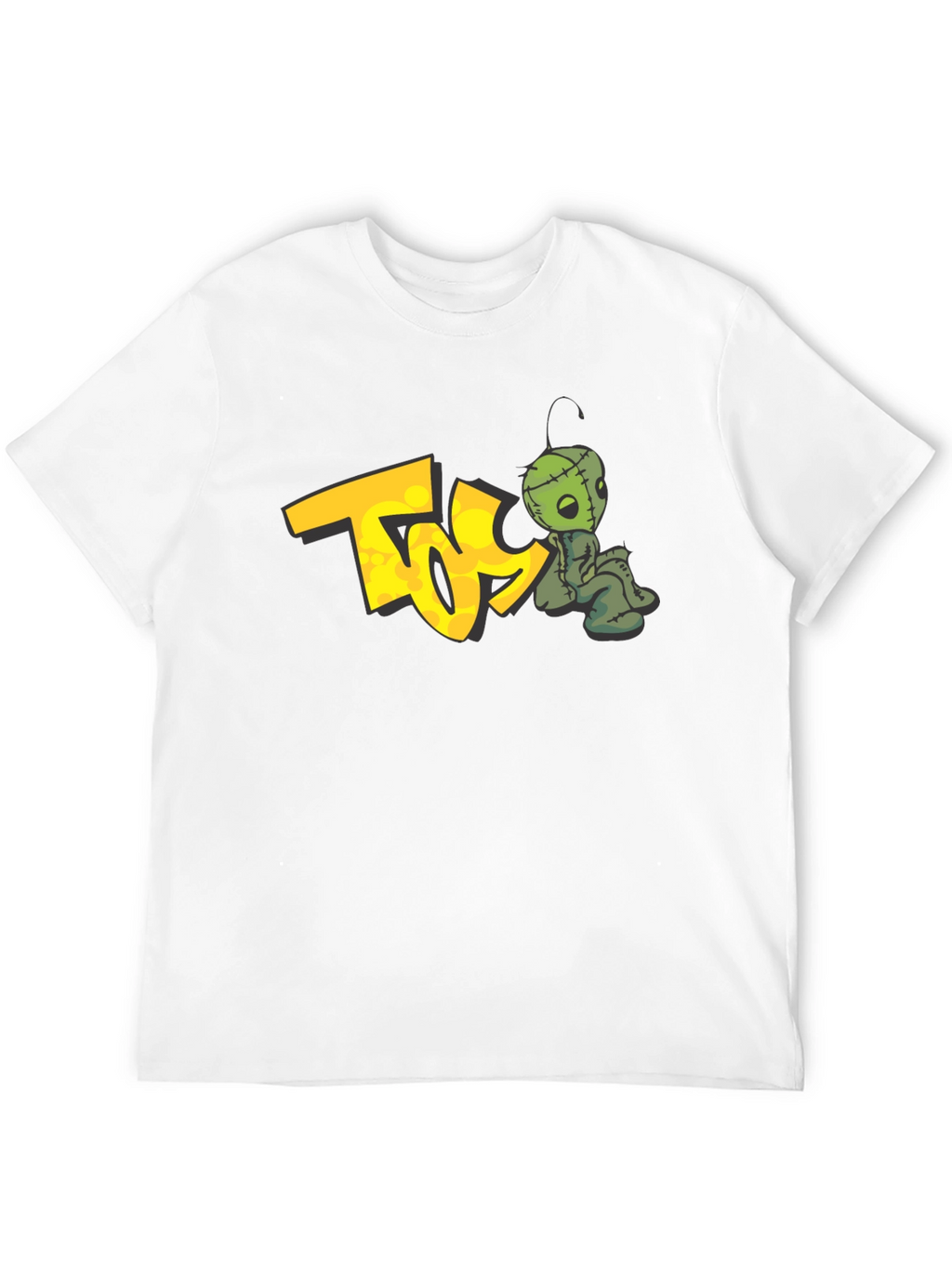 Black Tee with TOS Graphic