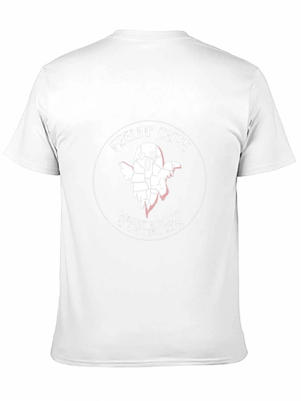 Feelin Cute Ghost Graphic T-Shirt
