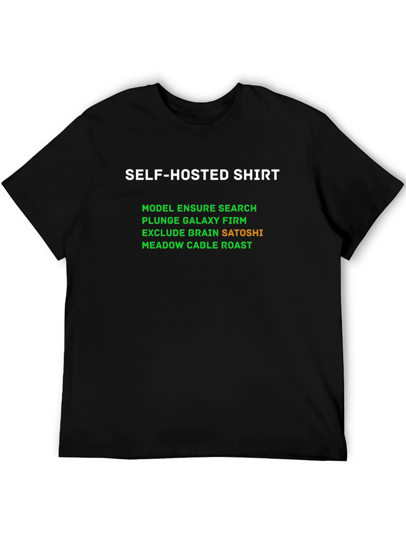 Self-Hosted Programmer T-Shirt