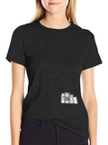 Reading Can Damage Your Ignorance Black T-Shirt