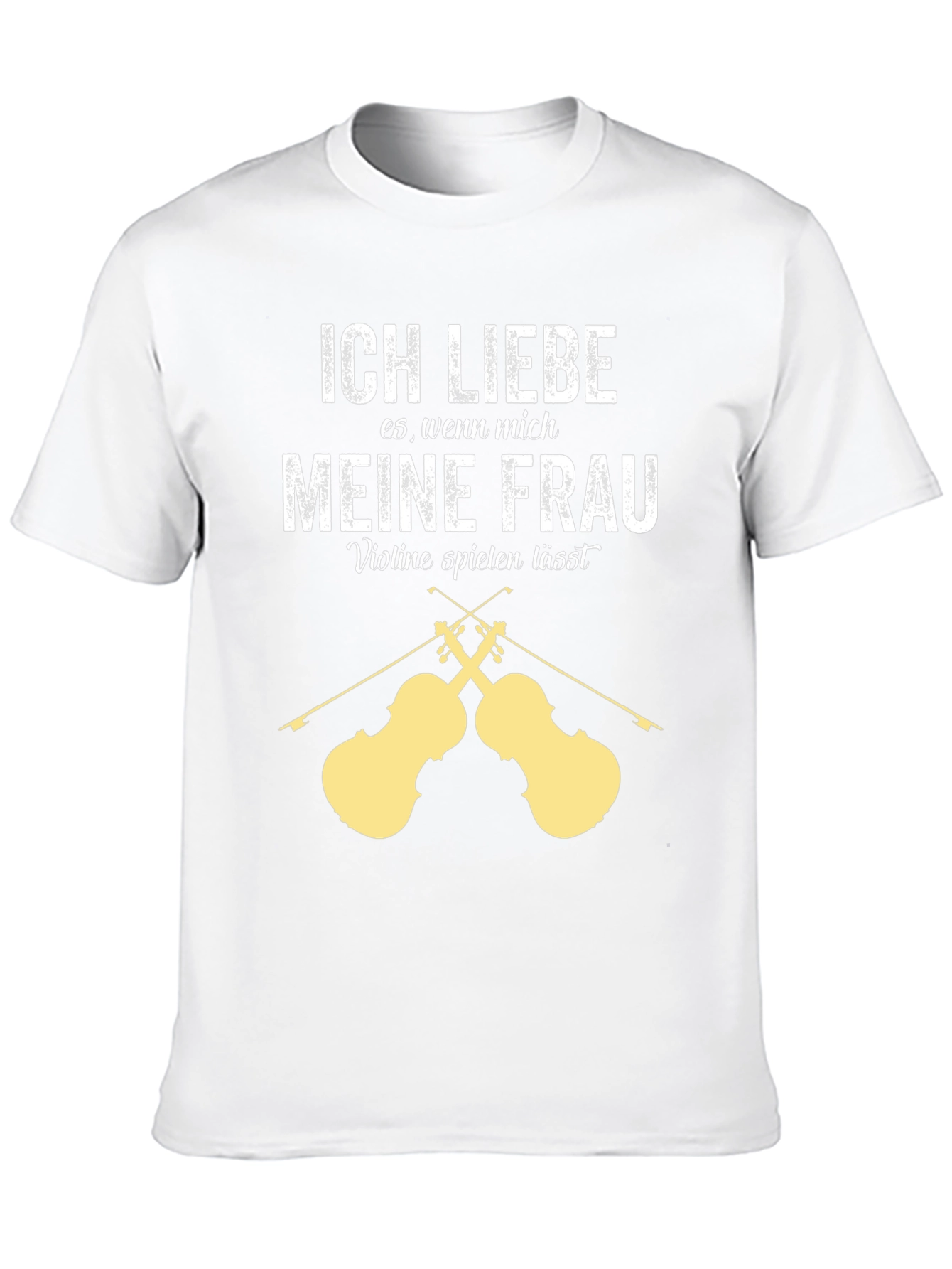 Ich Liebe Meine Frau Violin T-Shirt - Musician Gift