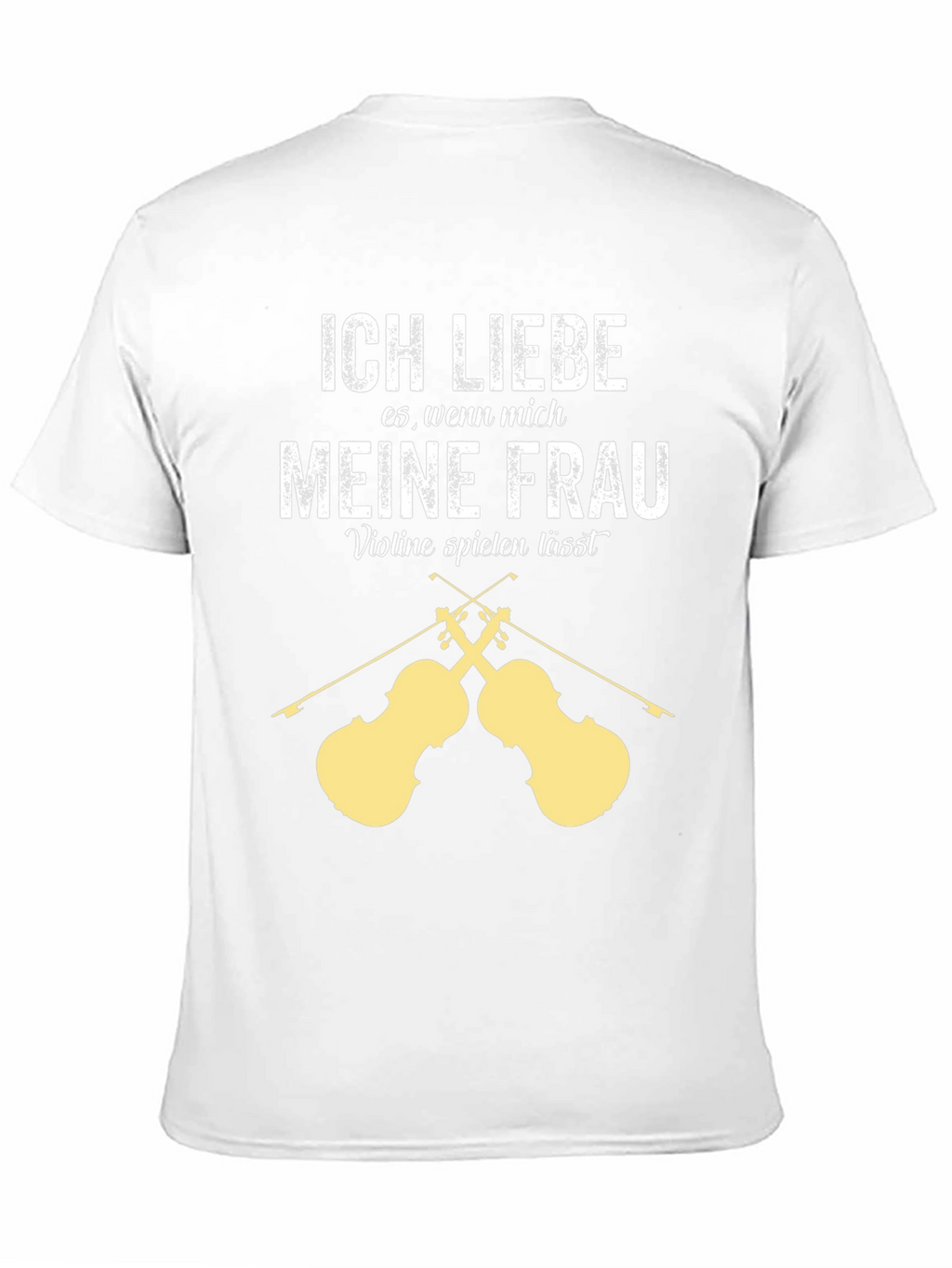 Ich Liebe Meine Frau Violin T-Shirt - Musician Gift