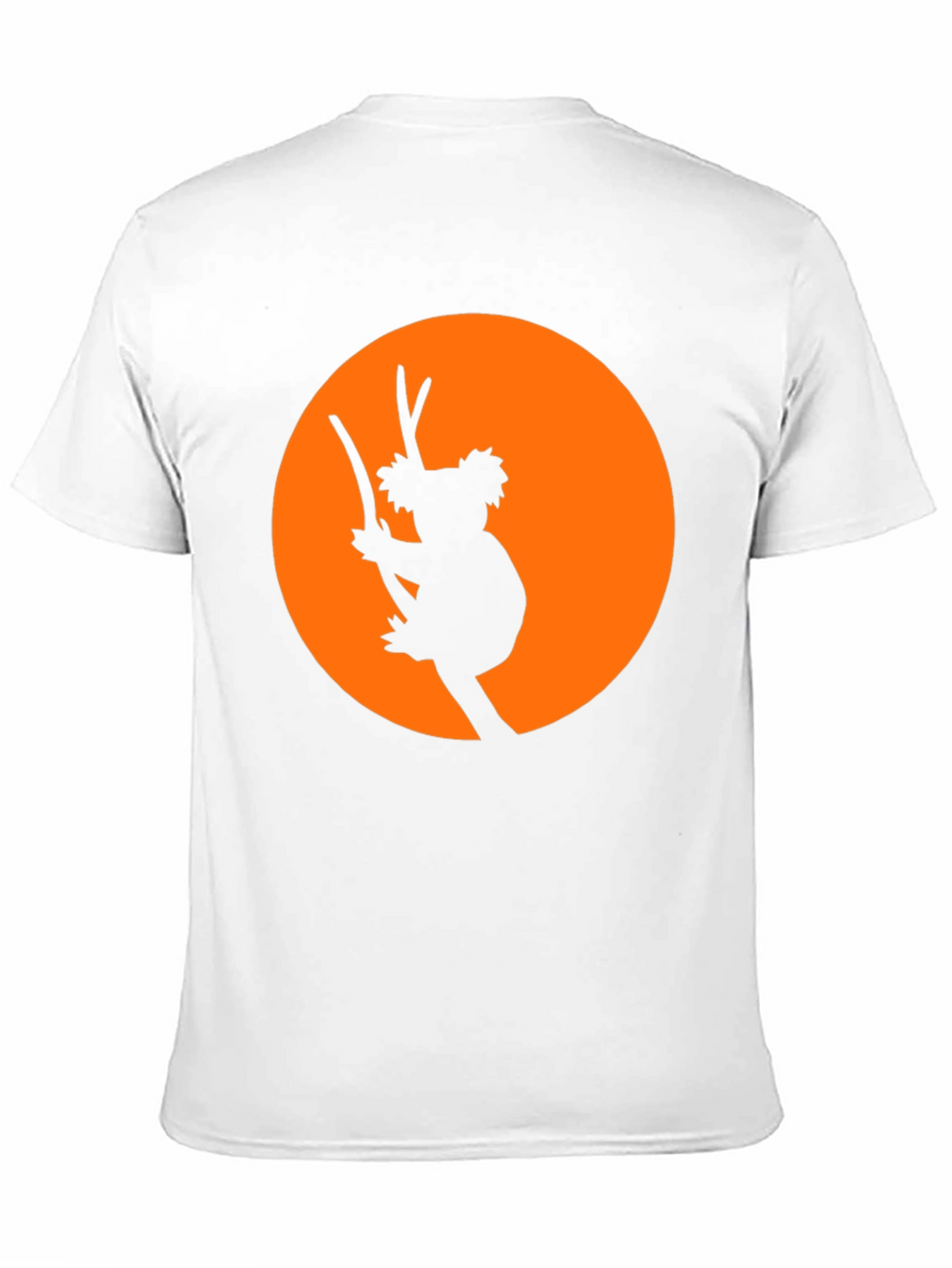 Koala Silhouette Graphic Tee - Black T-Shirt
