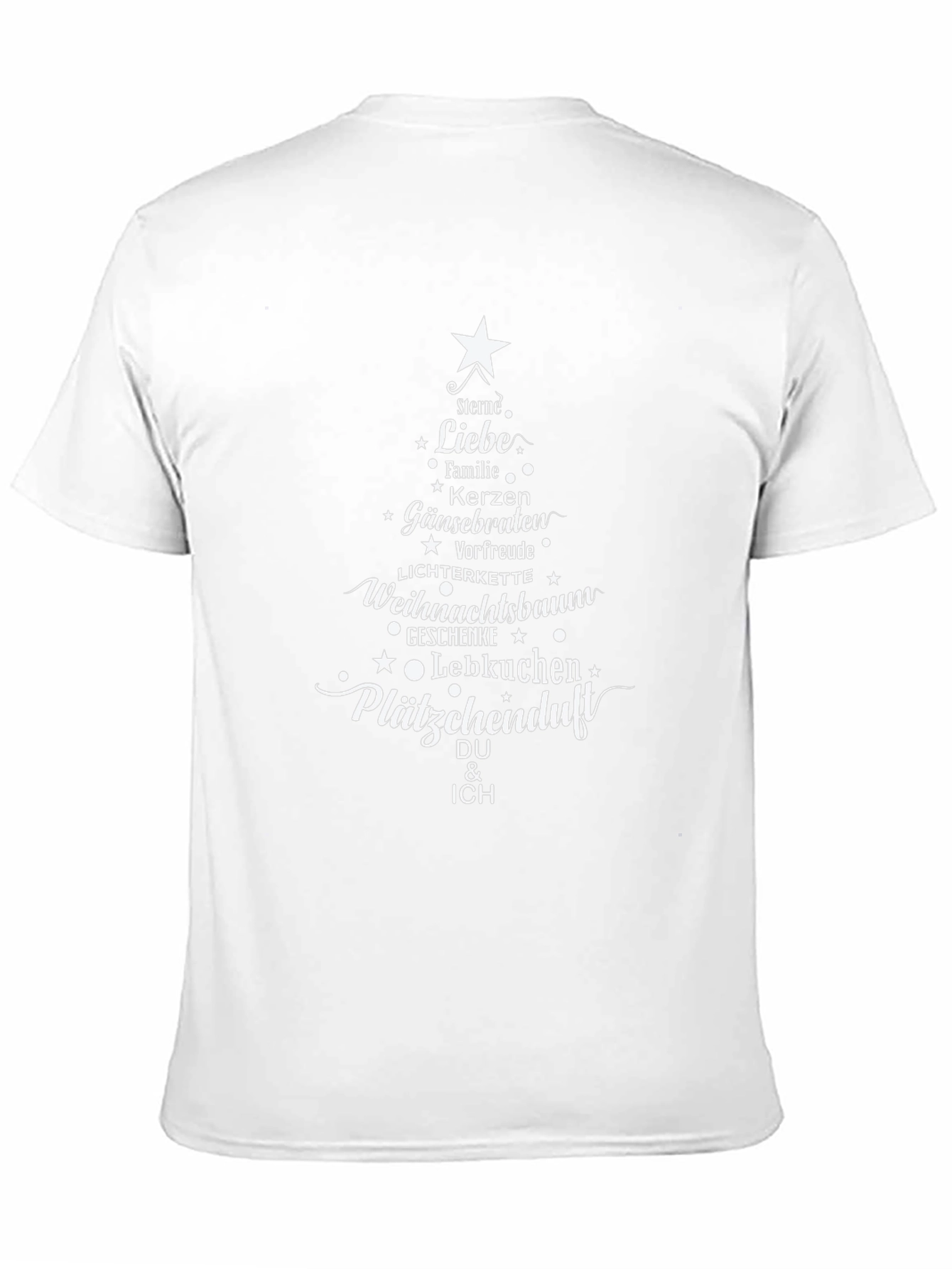 Christmas Tree T-Shirt: Festive German Holiday Design