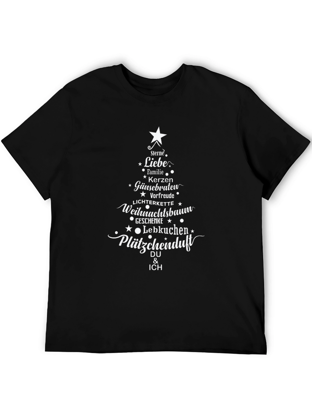 Christmas Tree T-Shirt: Festive German Holiday Design