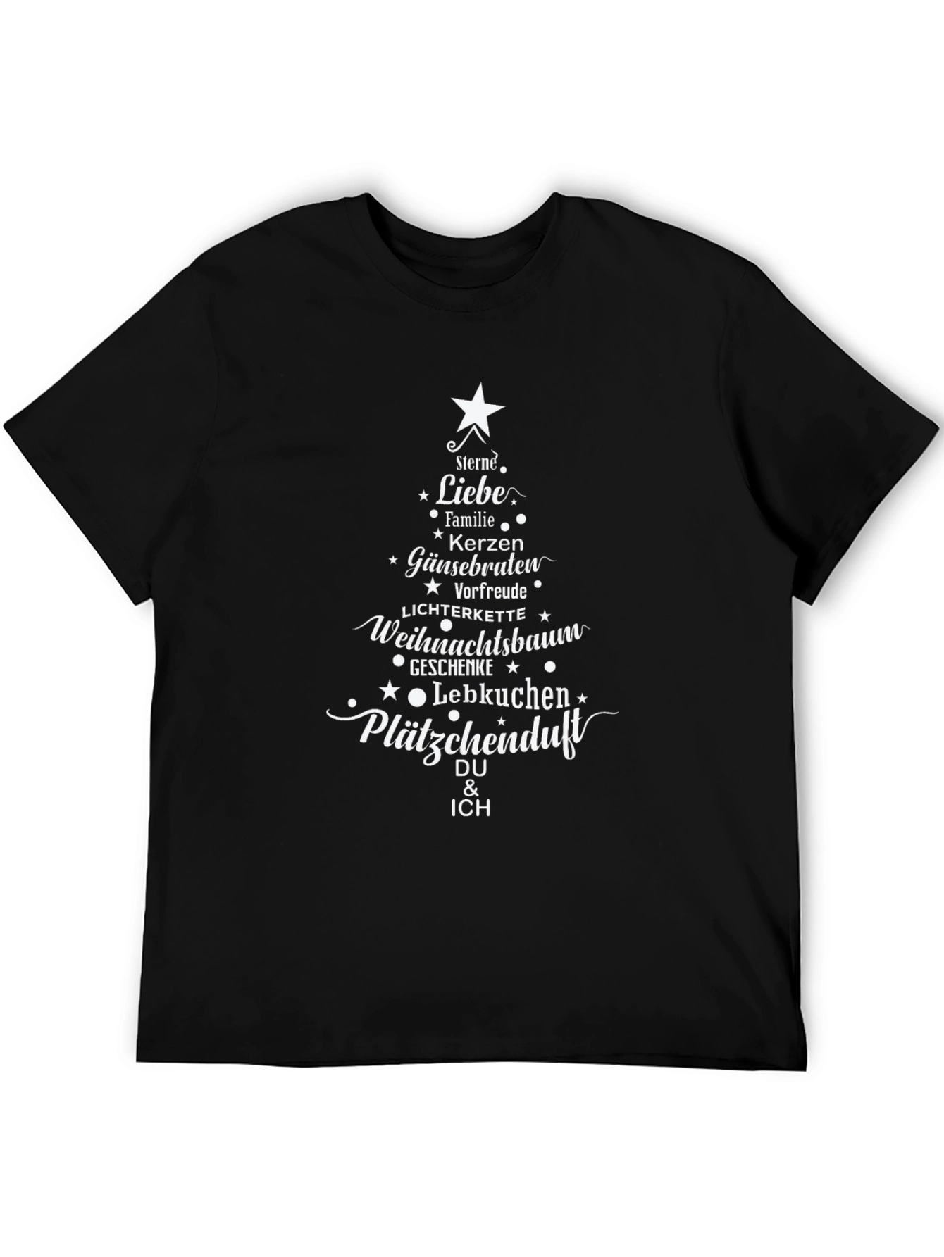 Christmas Tree T-Shirt: Festive German Holiday Design
