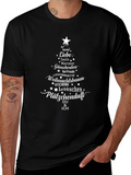 Christmas Tree T-Shirt: Festive German Holiday Design
