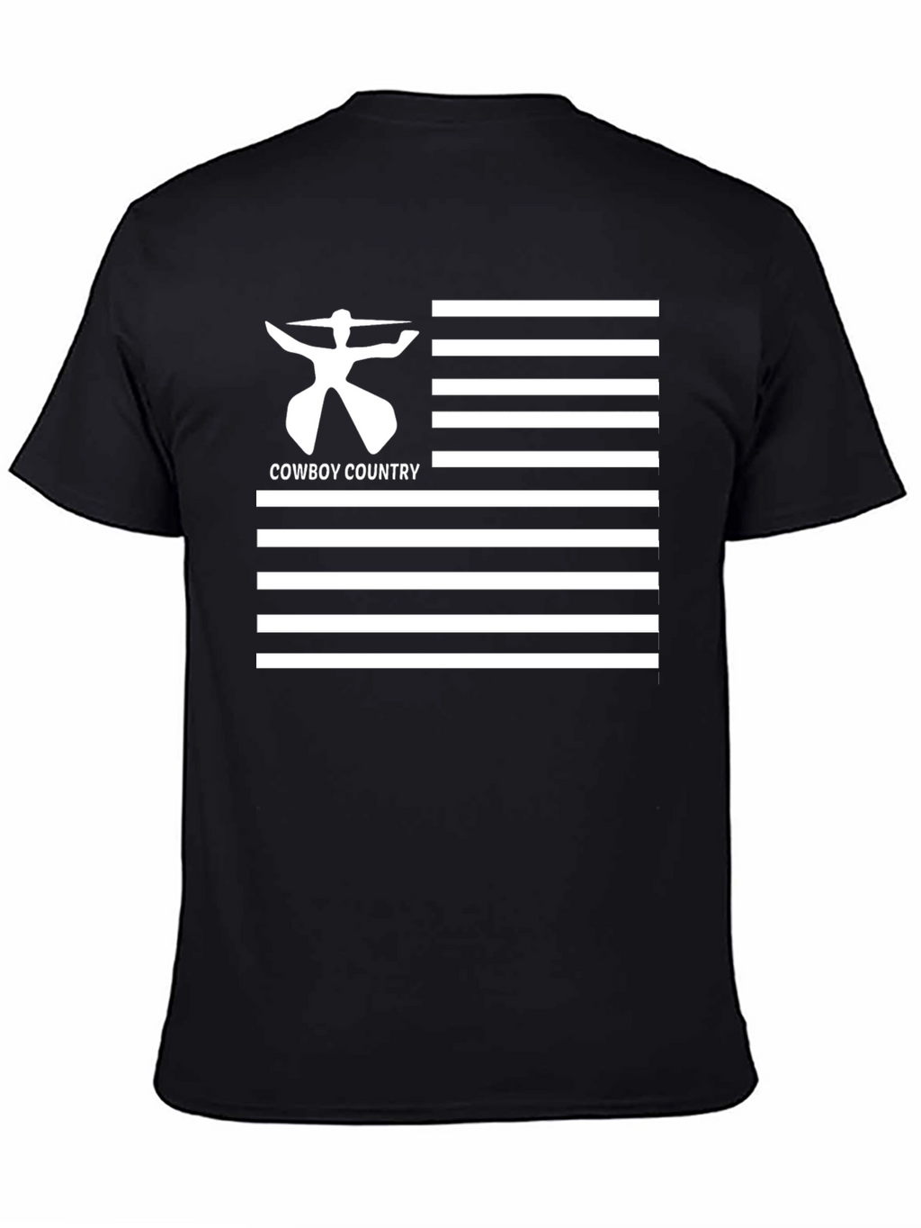 Cowboy Country Black T-Shirt - Western Style