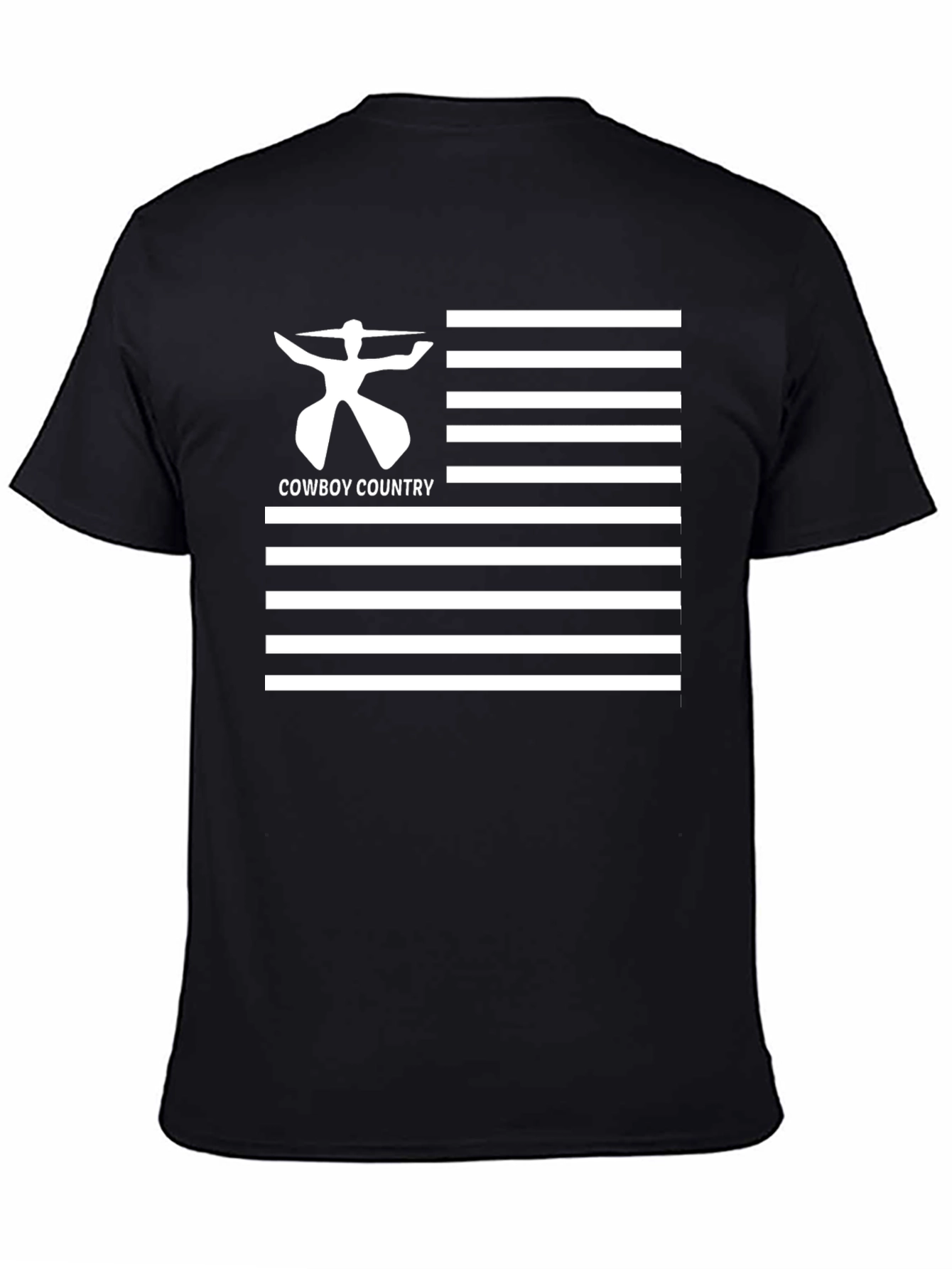 Cowboy Country Black T-Shirt - Western Style