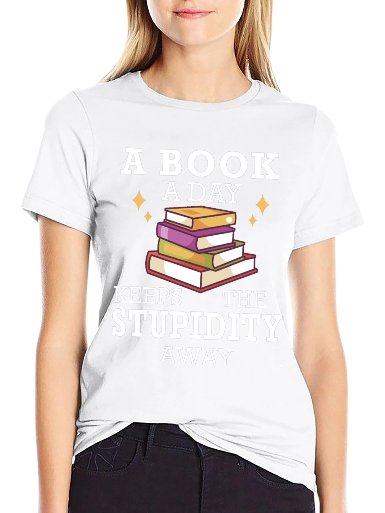 A Book A Day T-Shirt - Read More Learn More!