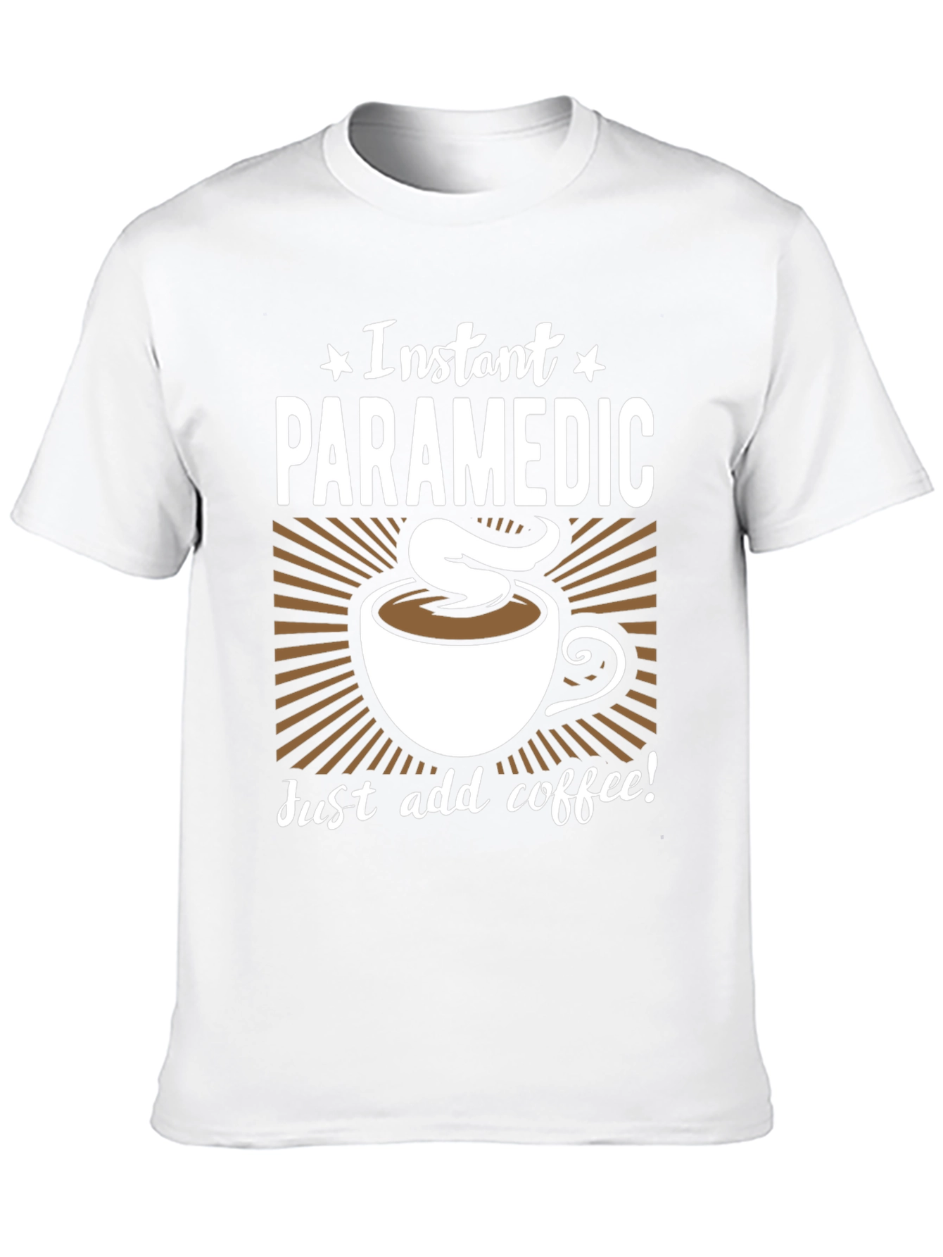 Instant Paramedic Coffee Graphic T-Shirt