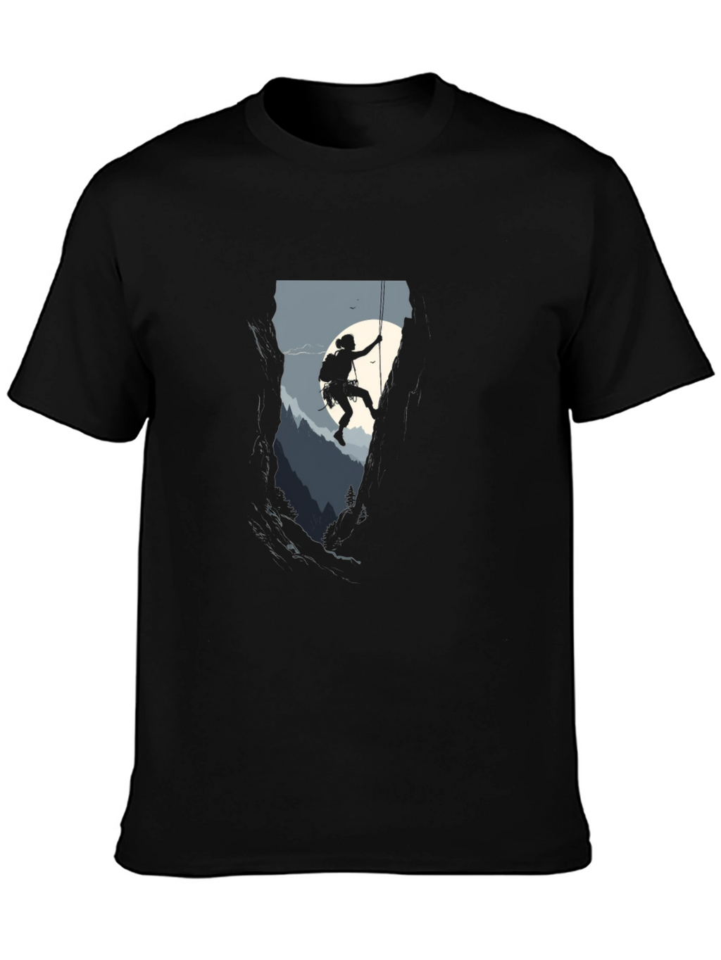 Climbing Silhouette Graphic Tee - Adventure Ready