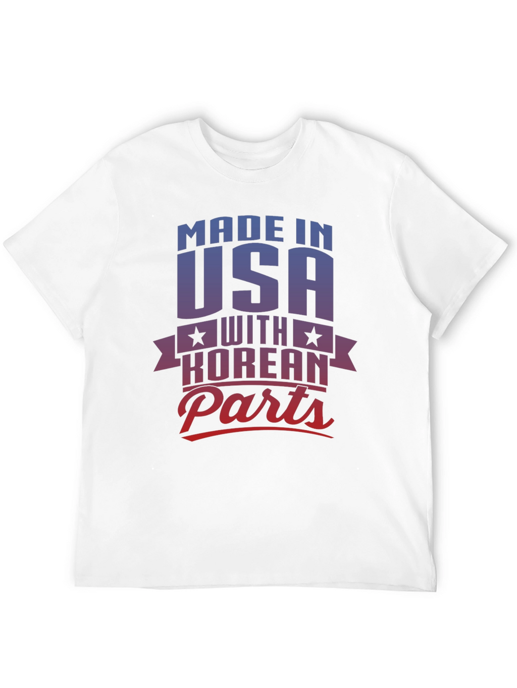 Made in USA with Korean Parts T-Shirt