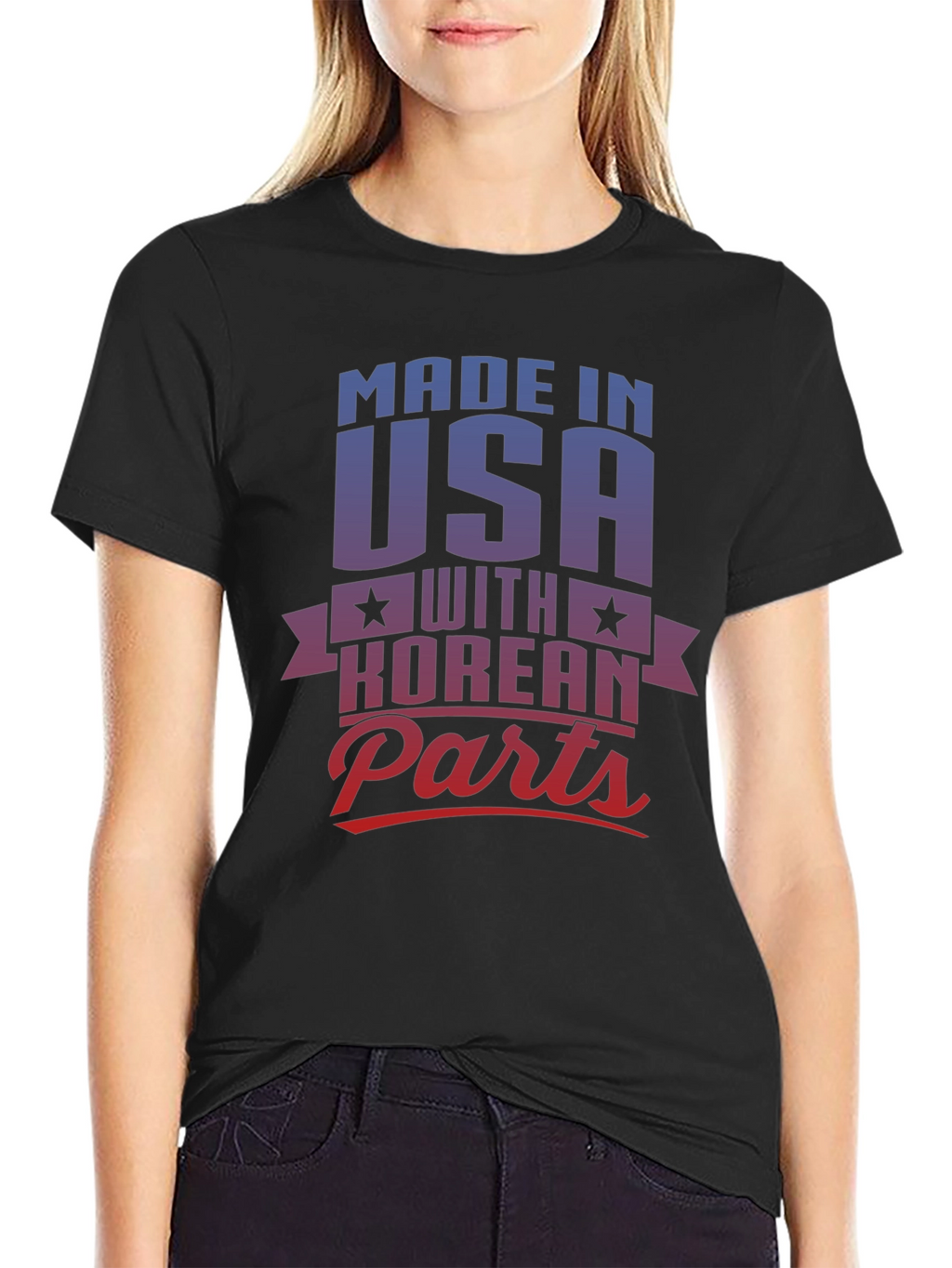 Made in USA with Korean Parts T-Shirt