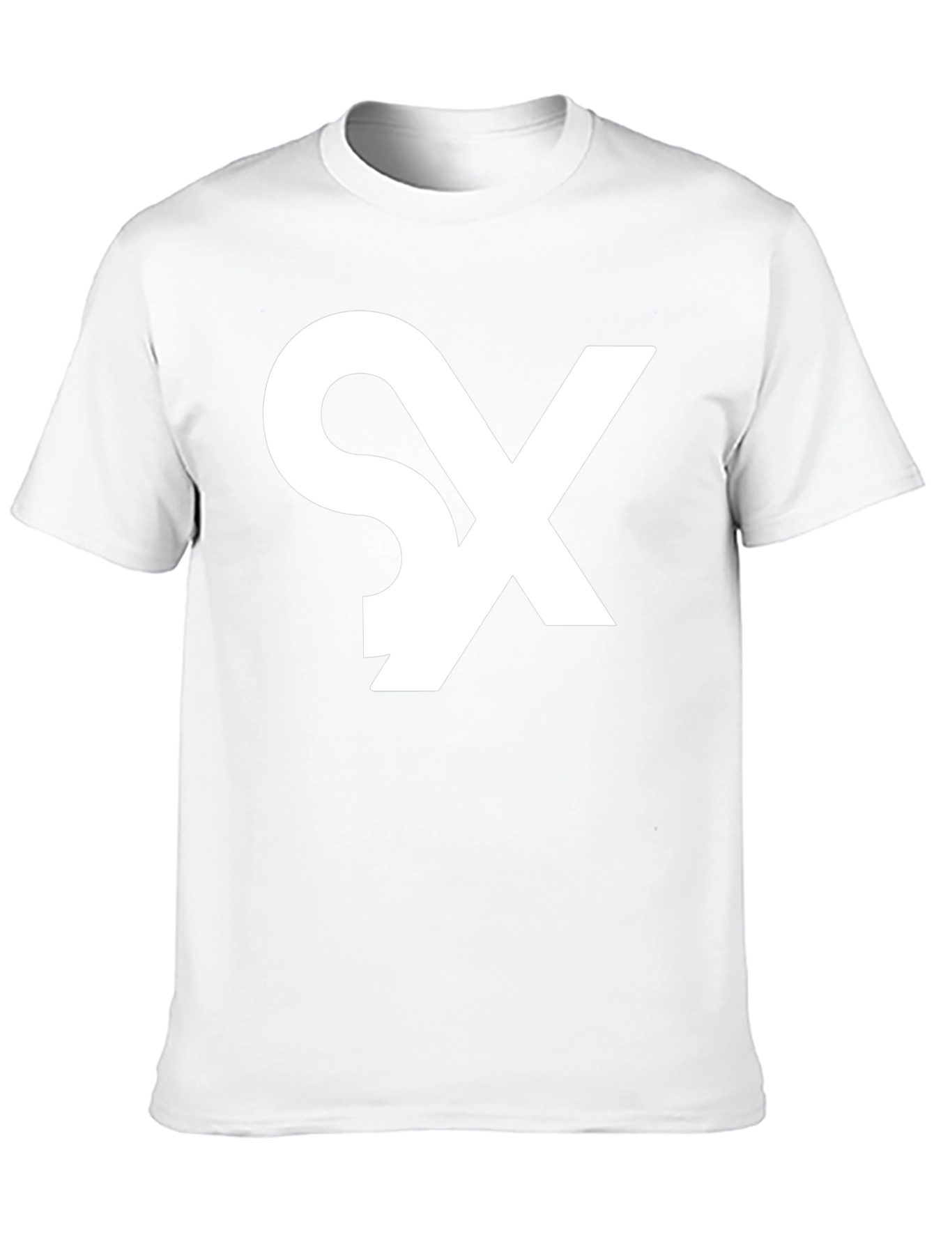 Modern SX Graphic Print Black T-Shirt