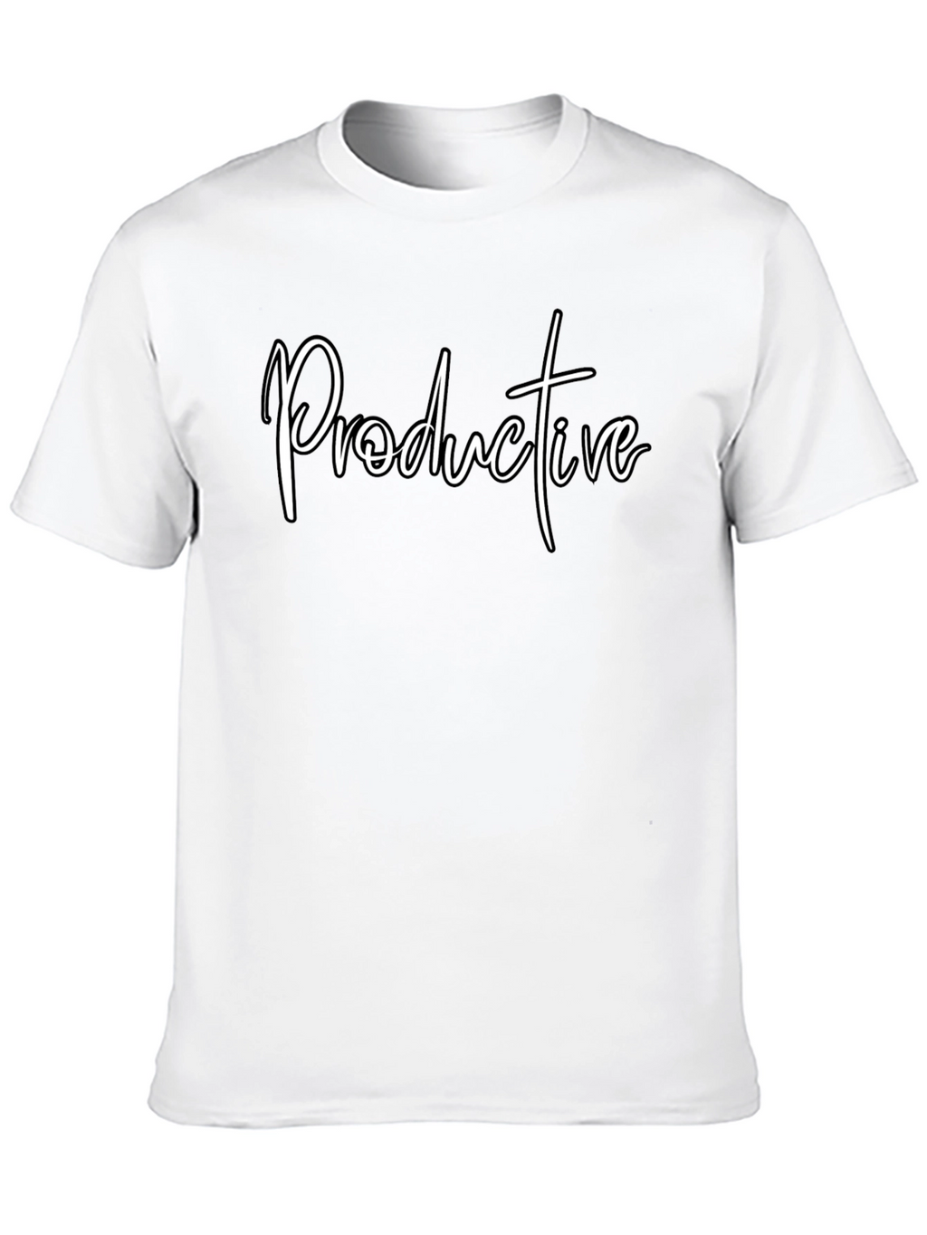 Productive Black T-Shirt