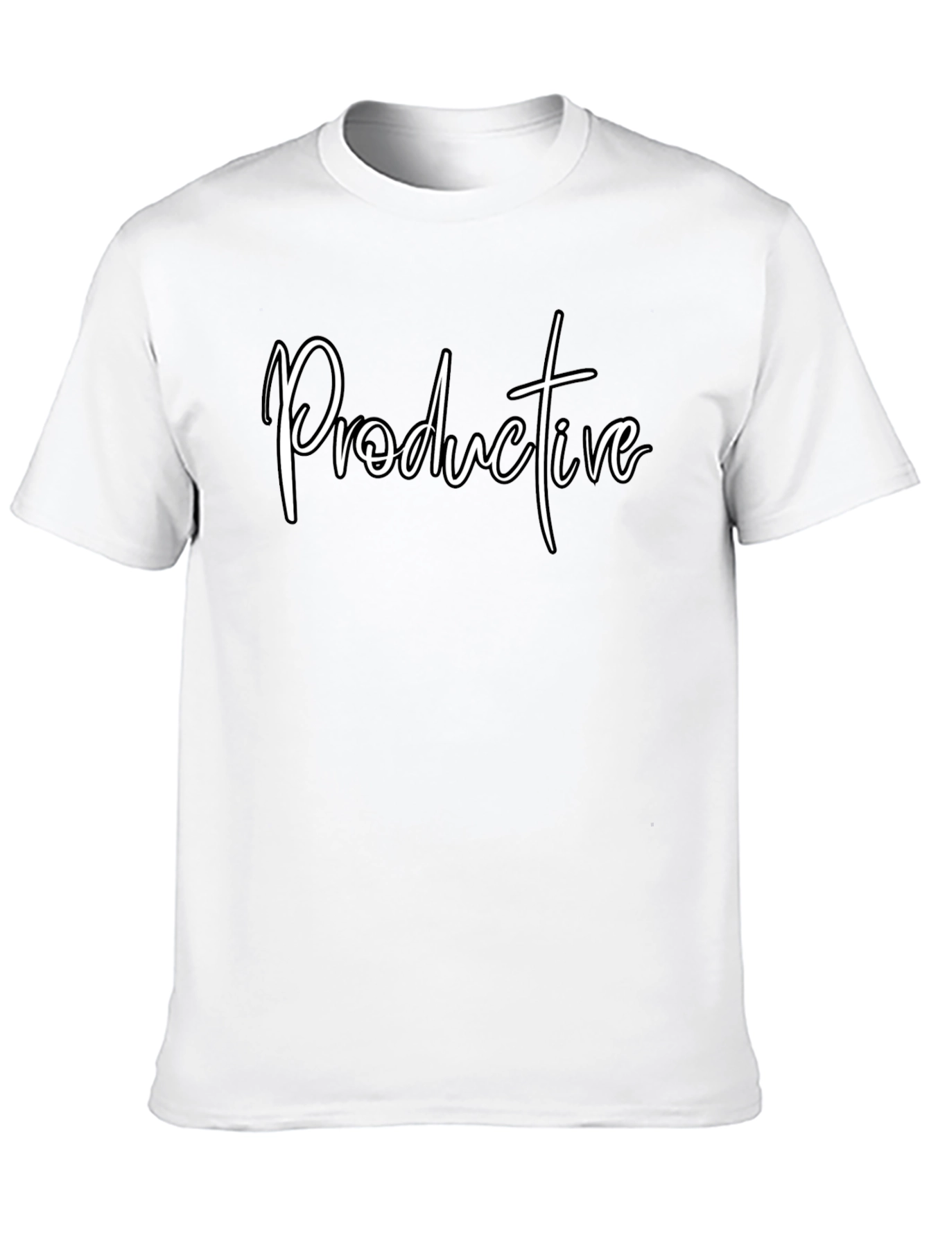 Productive Black T-Shirt