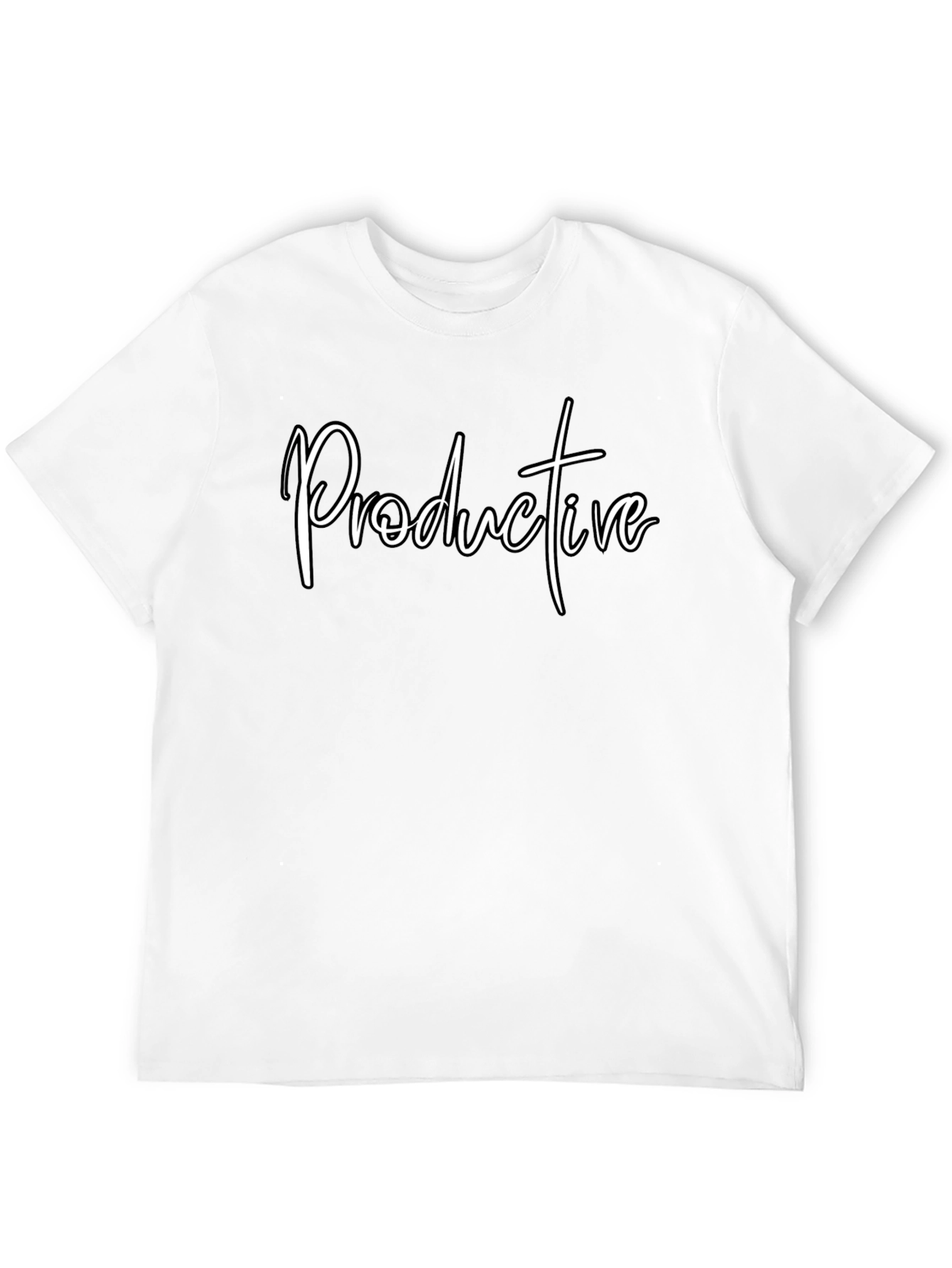 Productive Black T-Shirt