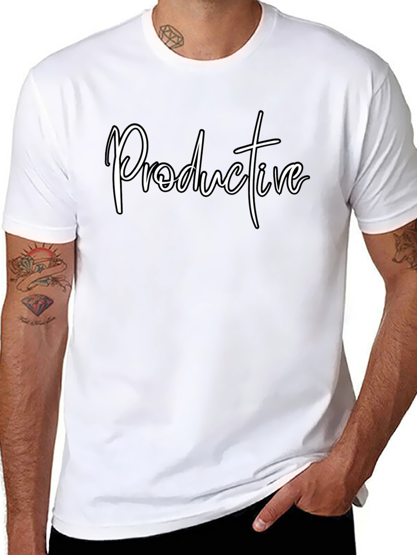 Productive Black T-Shirt