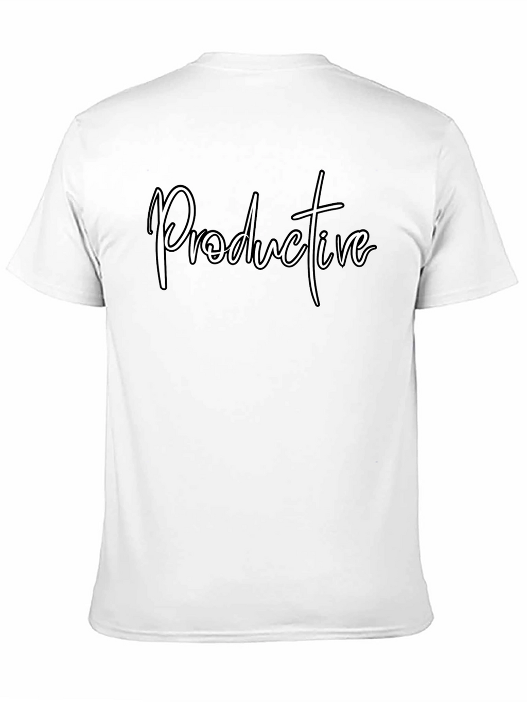 Productive Black T-Shirt