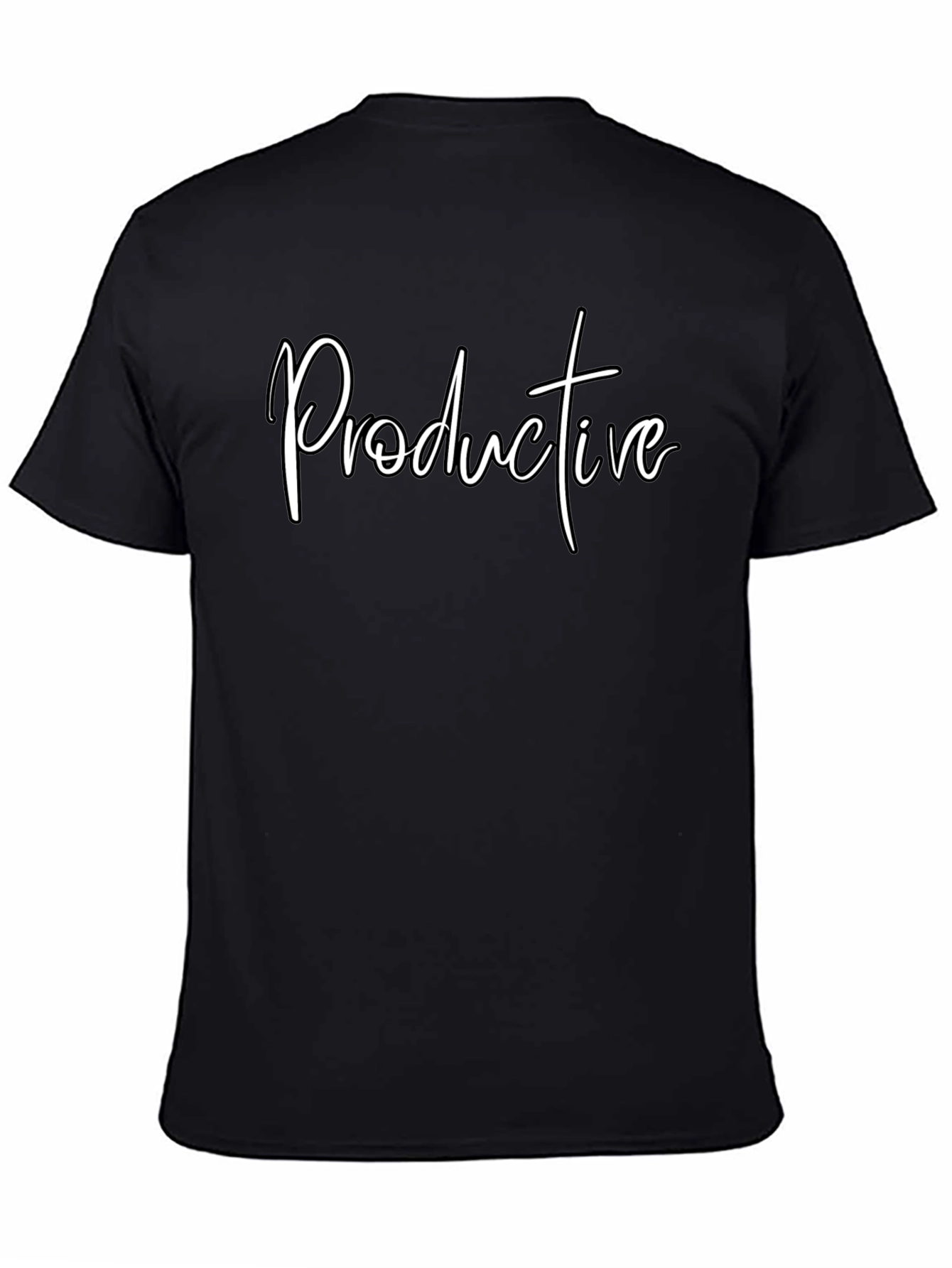 Productive Black T-Shirt